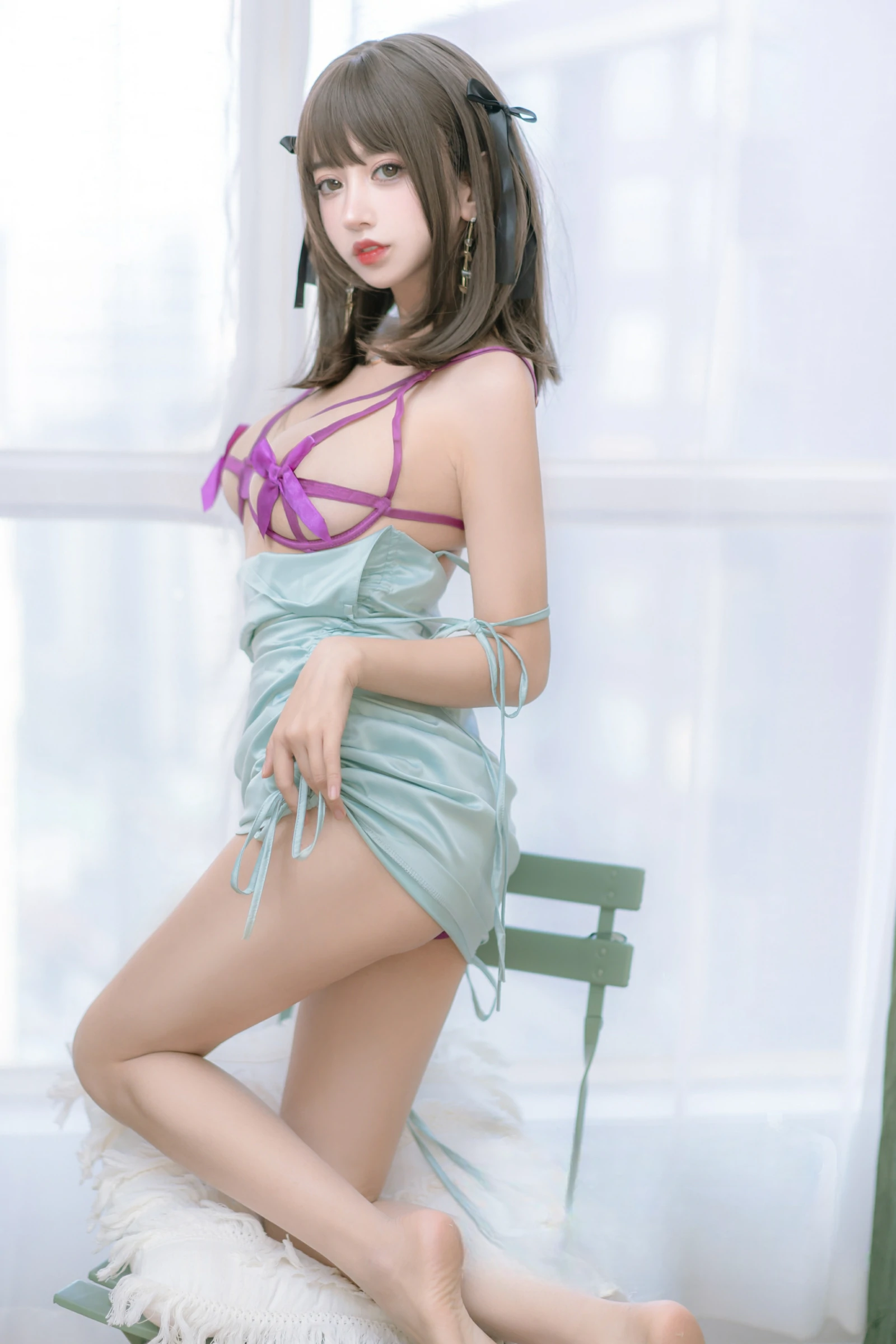 [COSPLAY]过期米线线喵 – 邻居家的妹妹-看套图
