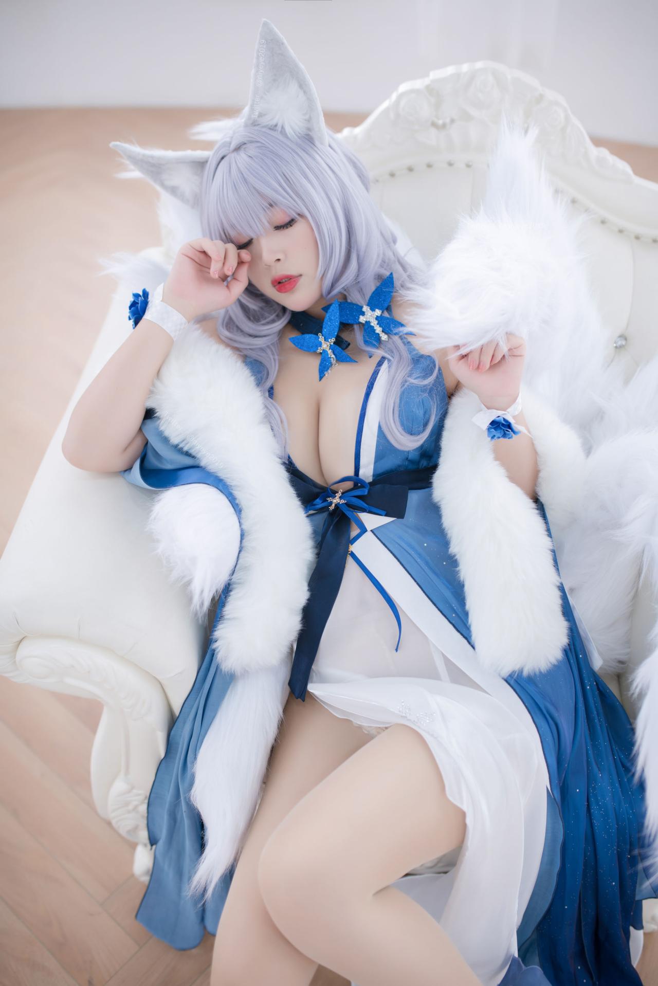 图片[3]-[COSPLAY]萌系小姐姐-白烨 – 信浓睡衣诱惑-看套图