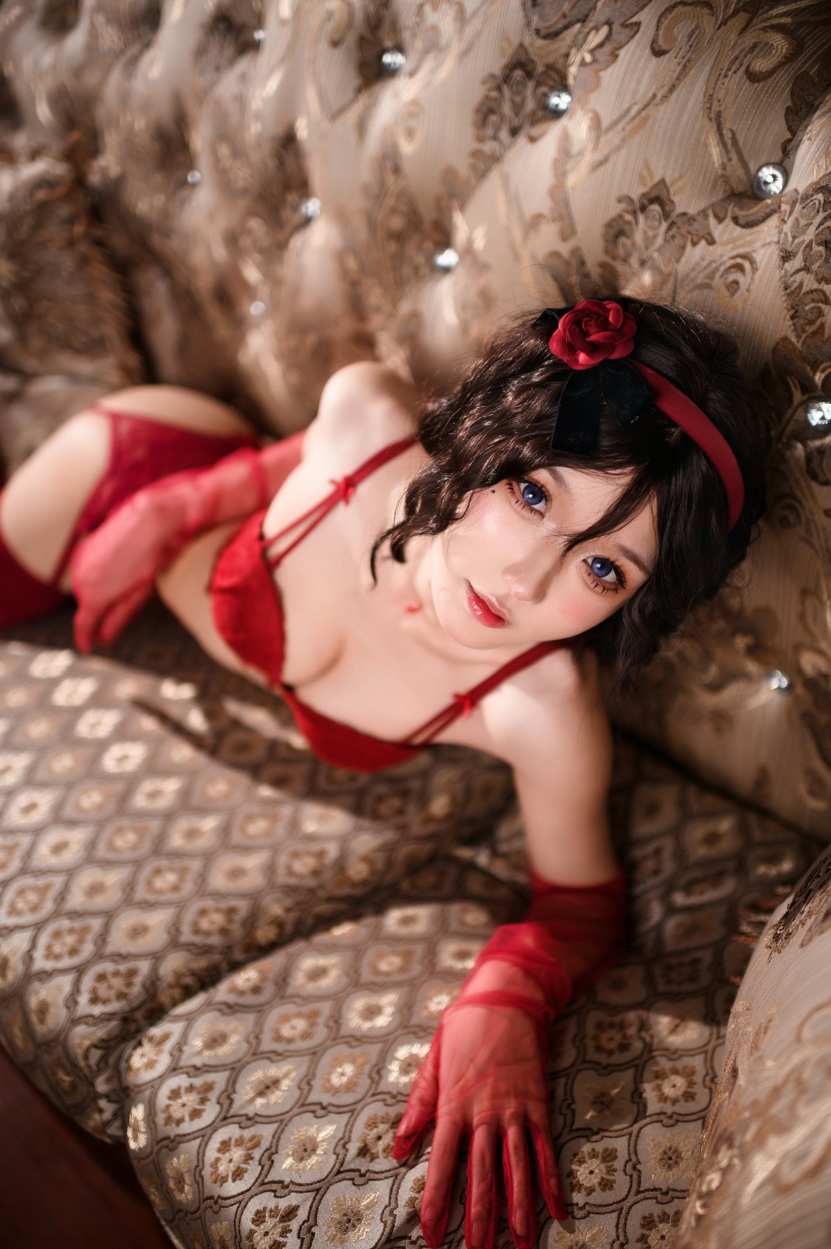图片[4]-[COSPLAY]阿包也是兔娘 – 玫瑰-看套图