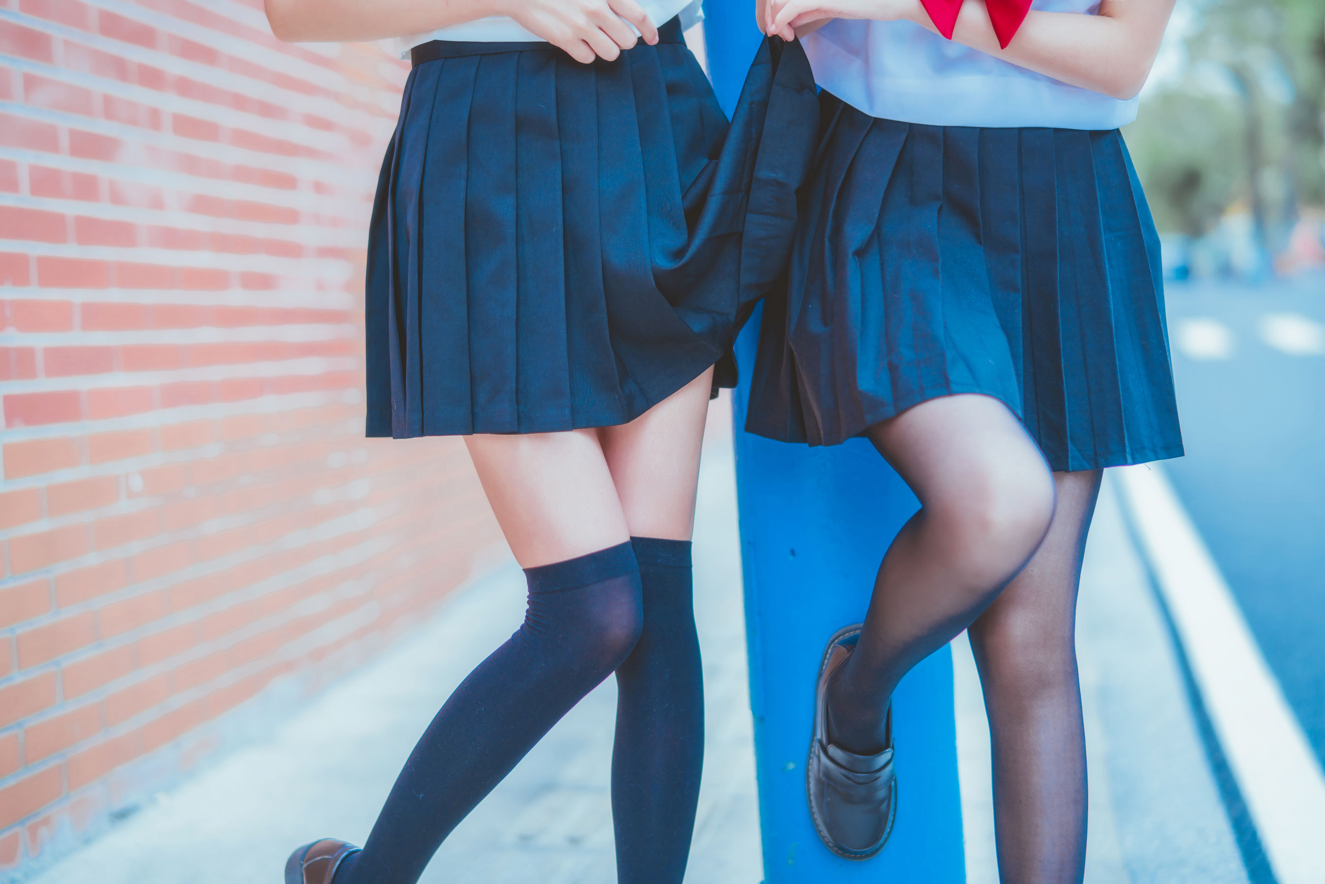 图片[2]-[COSPLAY] 桜桃喵 疯猫ss – JK百合2-看套图