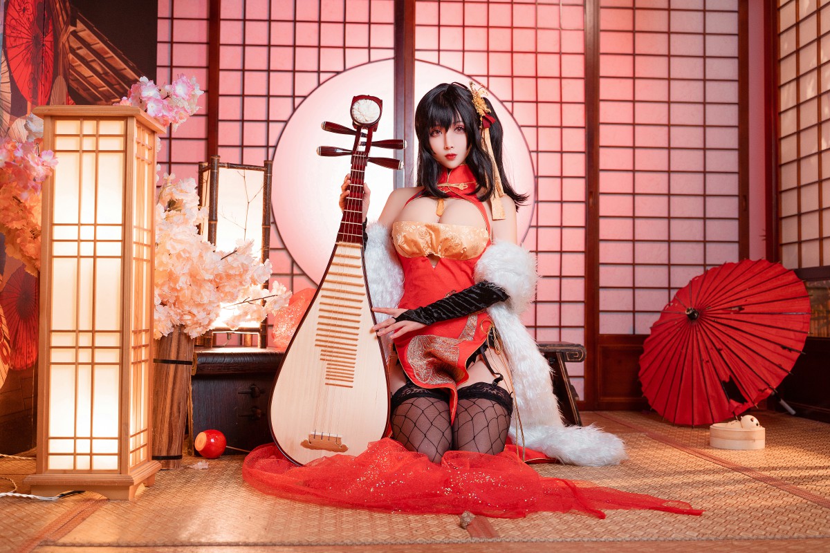 图片[3]-[COSPLAY]rioko凉凉子 – 大凤旗袍-看套图