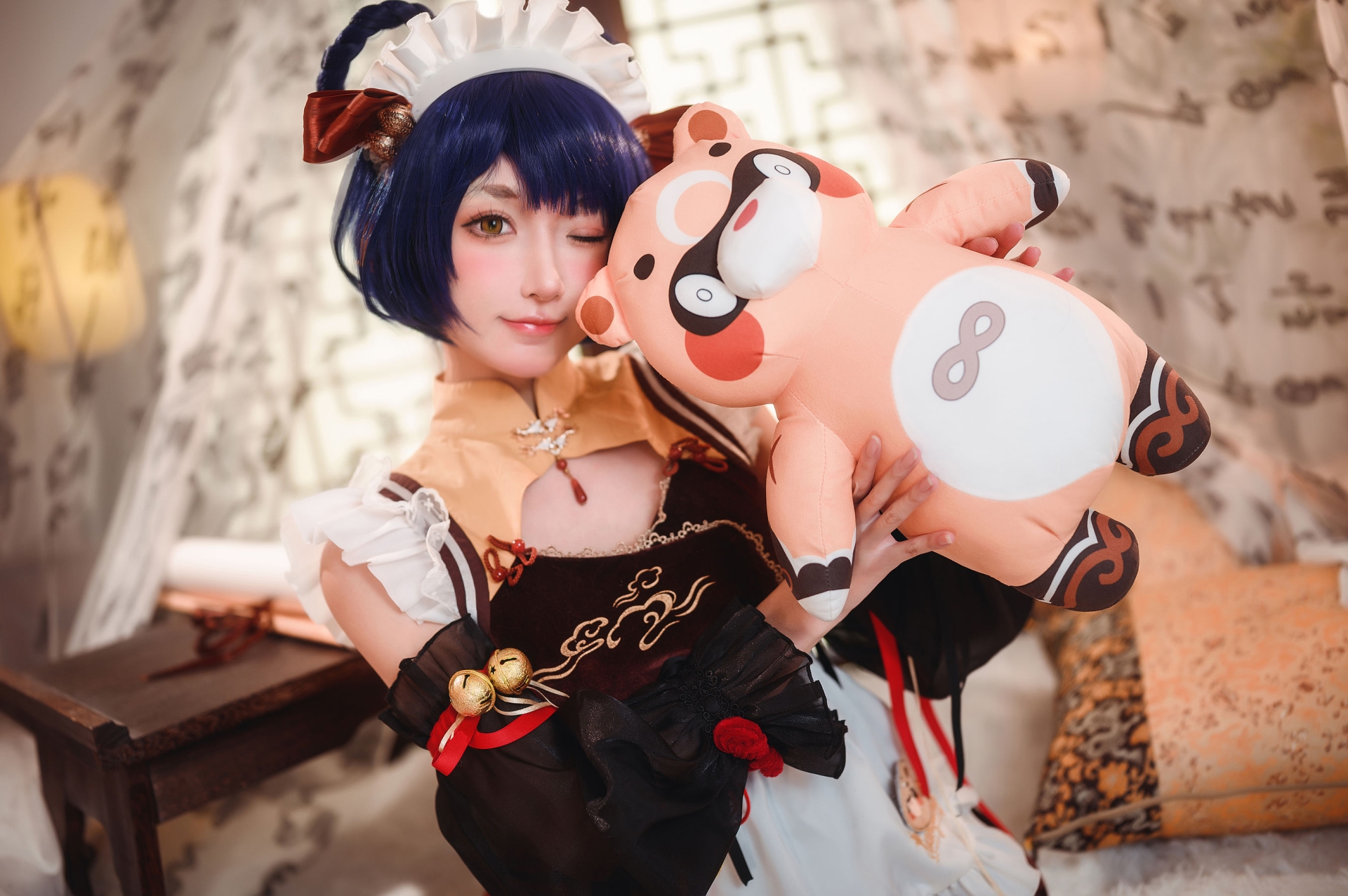 图片[3]-[COSPLAY]阿包也是兔娘 – 原神 香菱-看套图