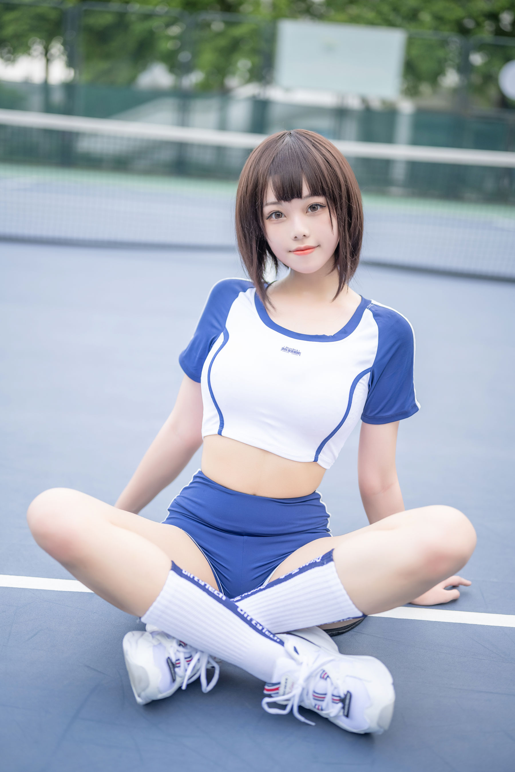 图片[2]-[COSPLAY]蜜汁猫裘 – 体操服-看套图