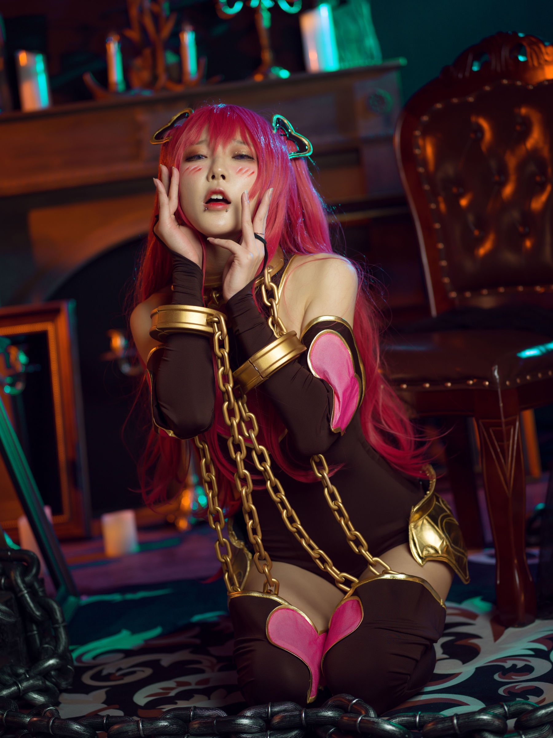 [COSPLAY]阿包也是兔娘 – Kuuka-看套图