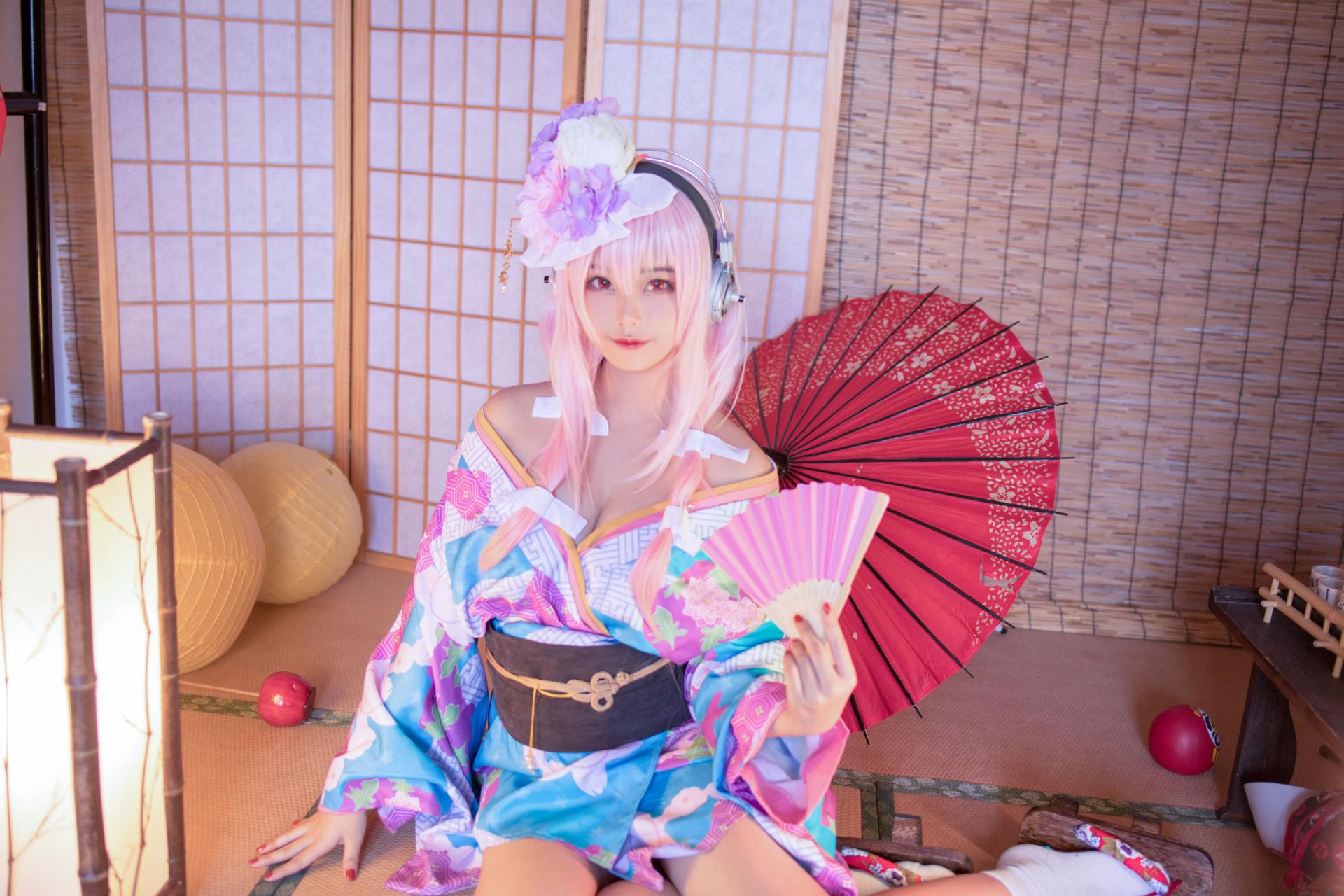图片[3]-[COSPLAY]蜜汁猫裘 – 索尼子和服-看套图