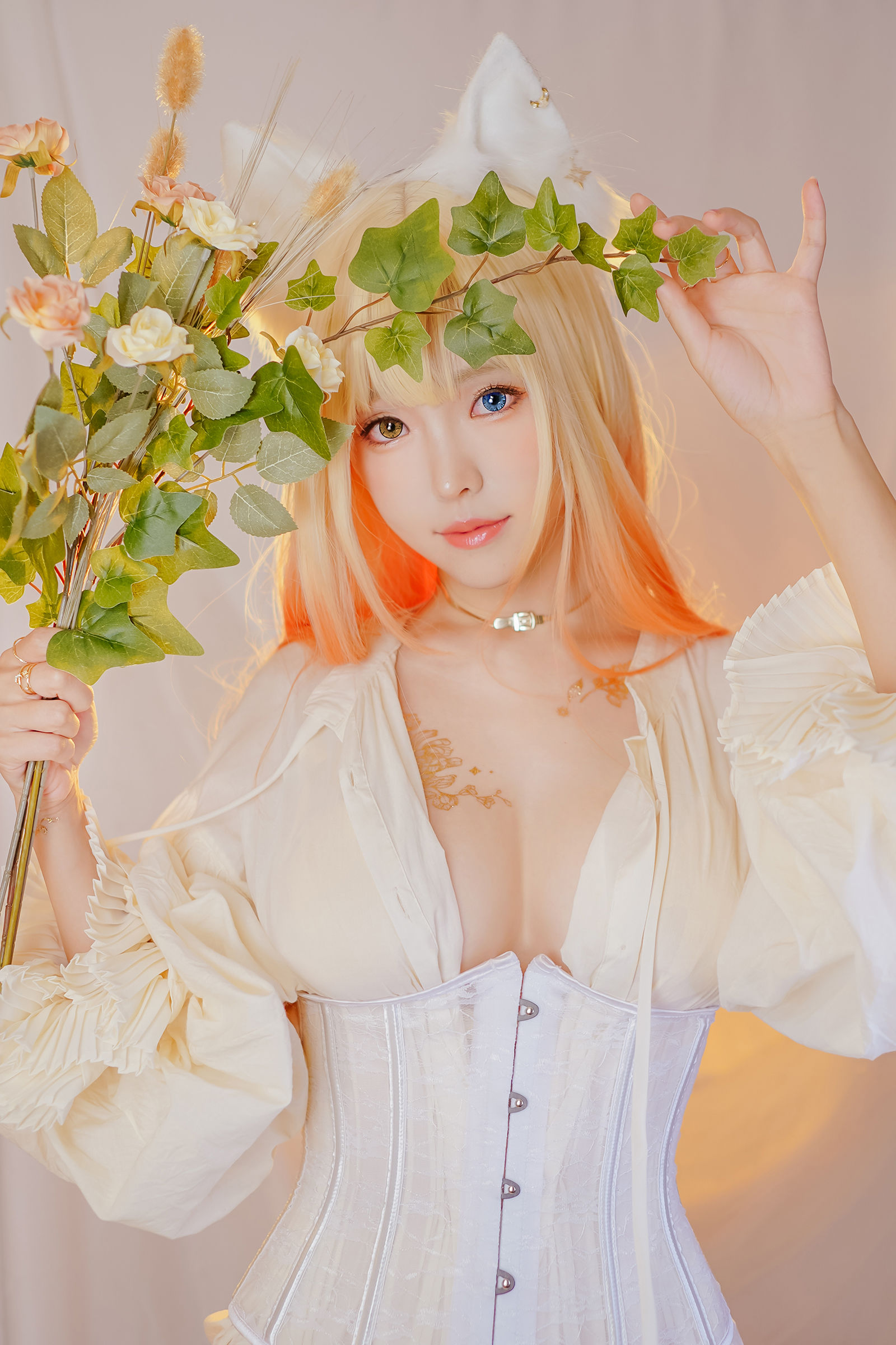[COSPLAY] Ely_eee(ElyEE子) – Cat魔女與貓-看套图