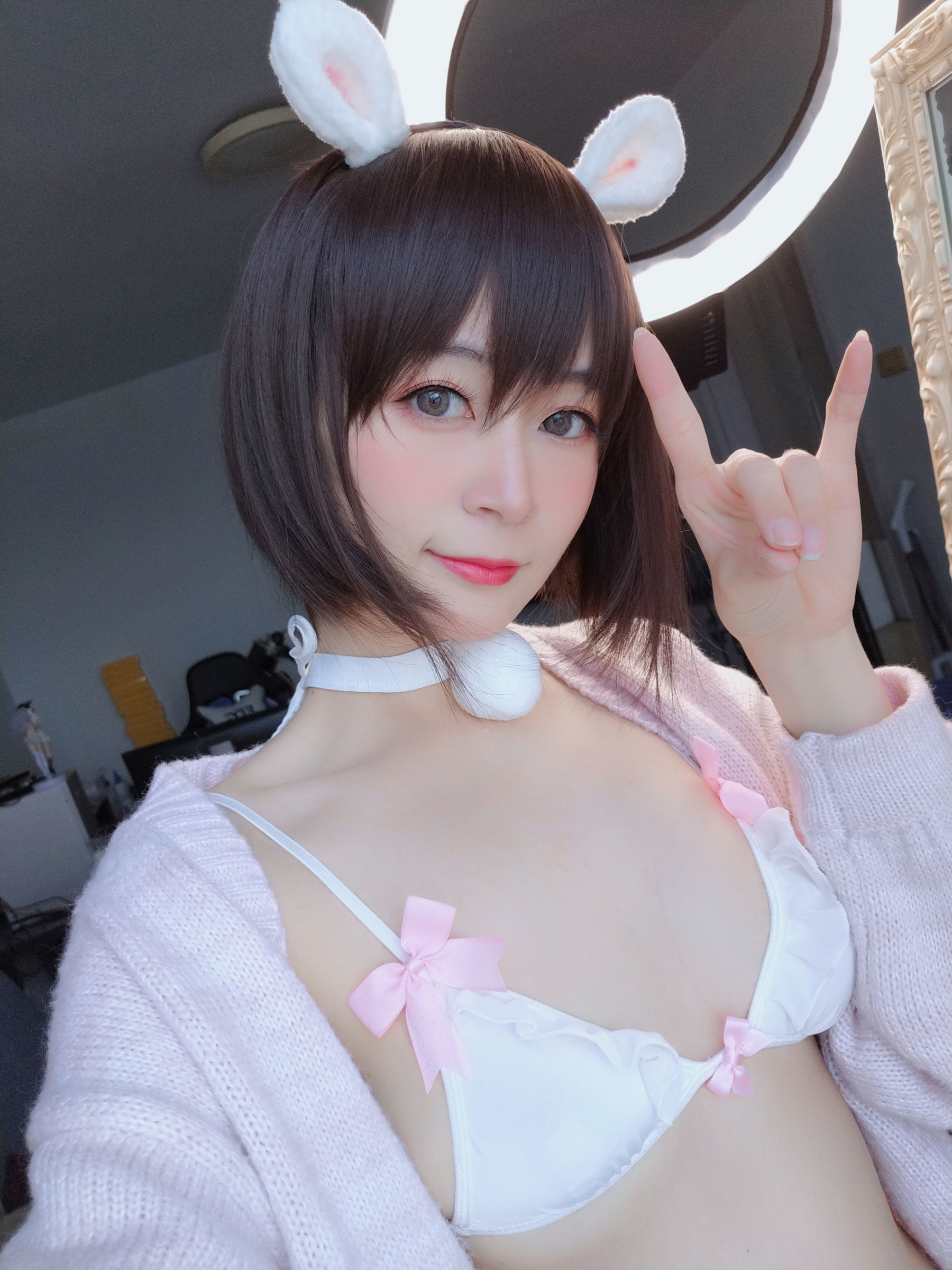 图片[2]-[COSPLAY] Coser小姐姐白银 – 可爱兔子-看套图