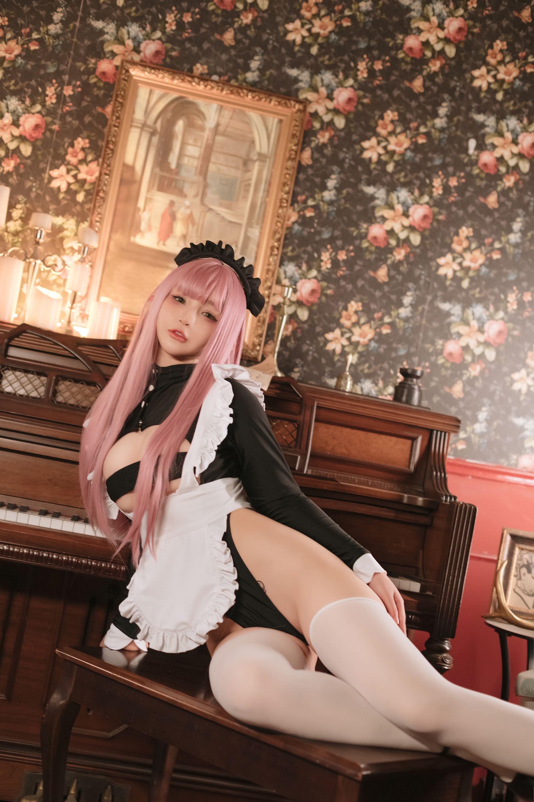 图片[3]-[COSPLAY] 桜井宁宁 – 复古女仆-看套图