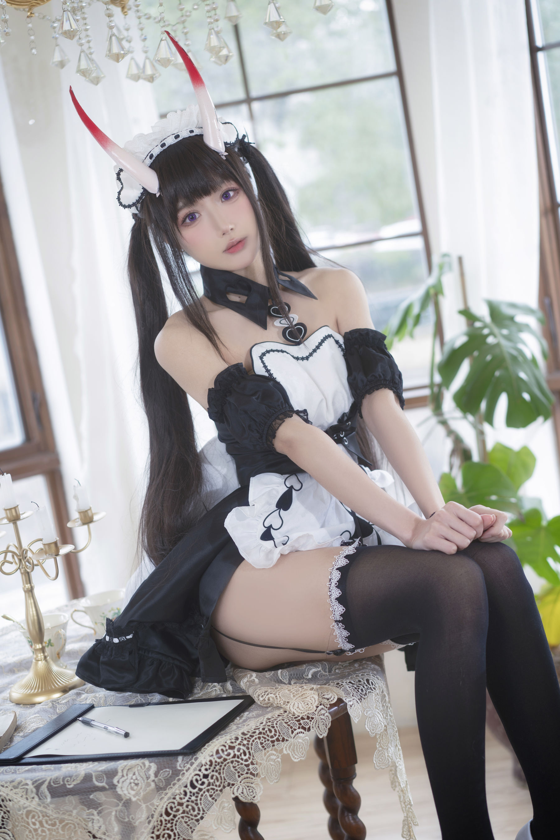 [COSPLAY]阿包也是兔娘 – 能代女仆-看套图