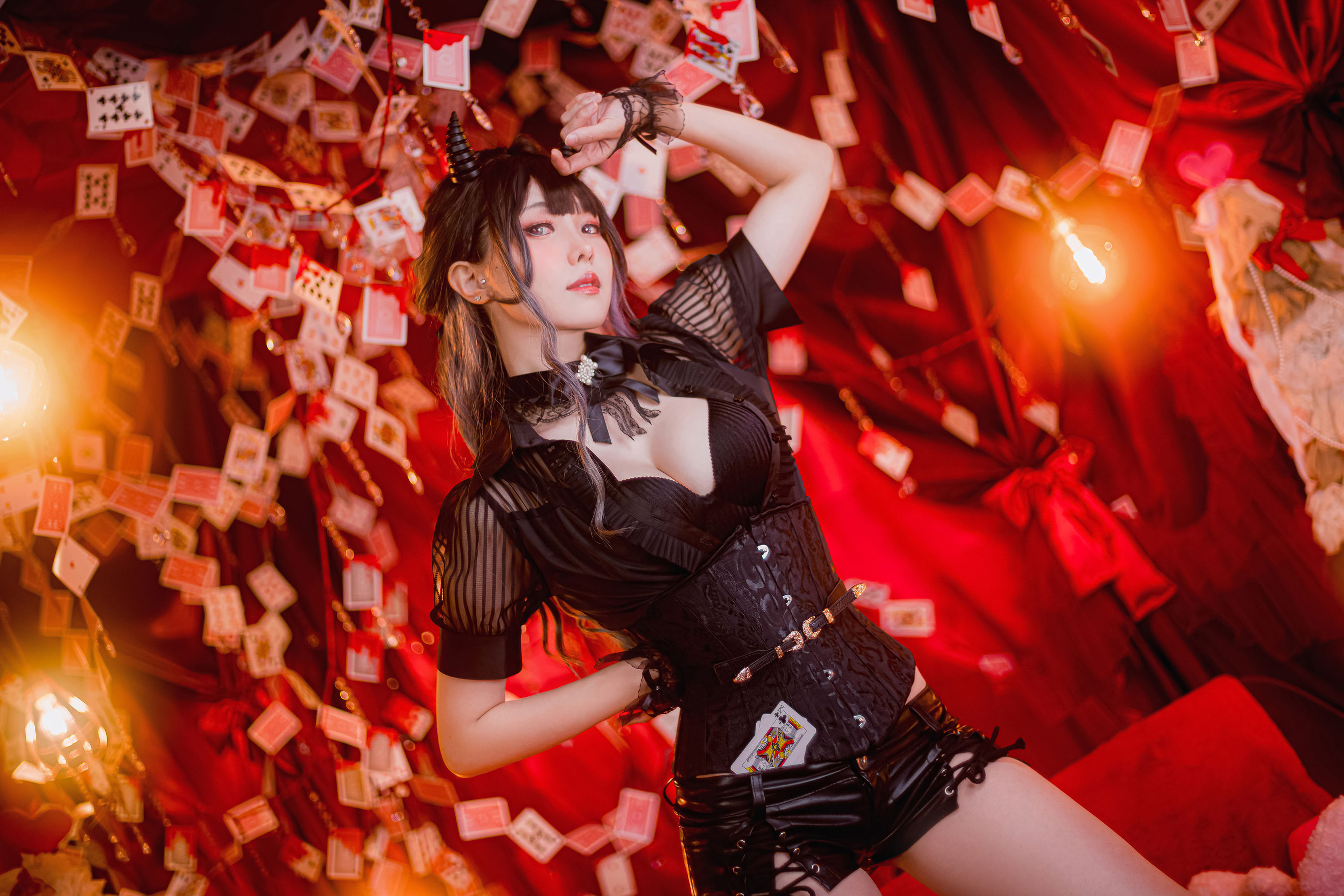 图片[3]-[COSPLAY] Ely_eee(ElyEE子) – Devil Croupier 小惡魔荷官-看套图