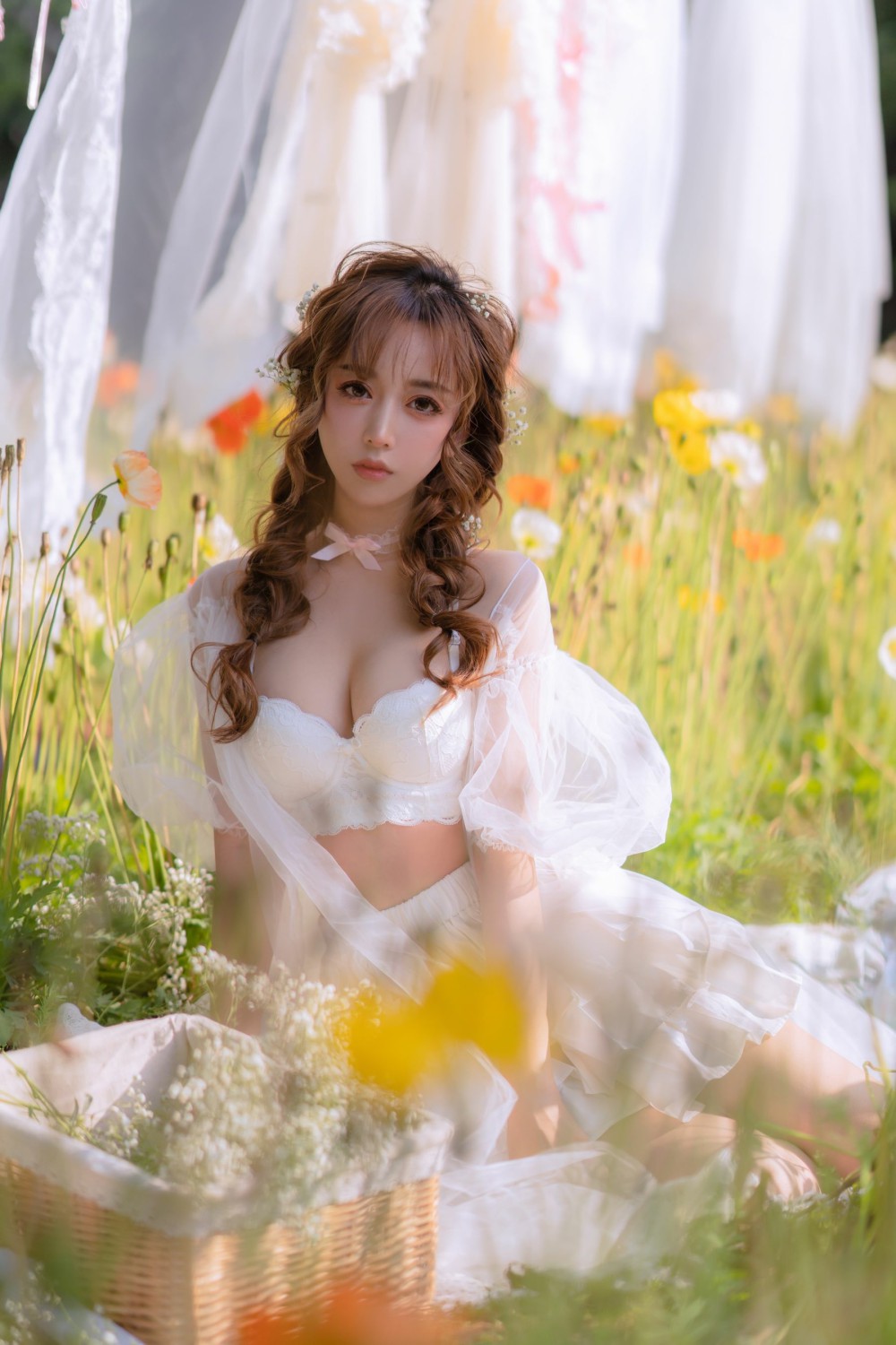 图片[5]-[COSPLAY]过期米线线喵 – 夏日限定 晒衣服-看套图