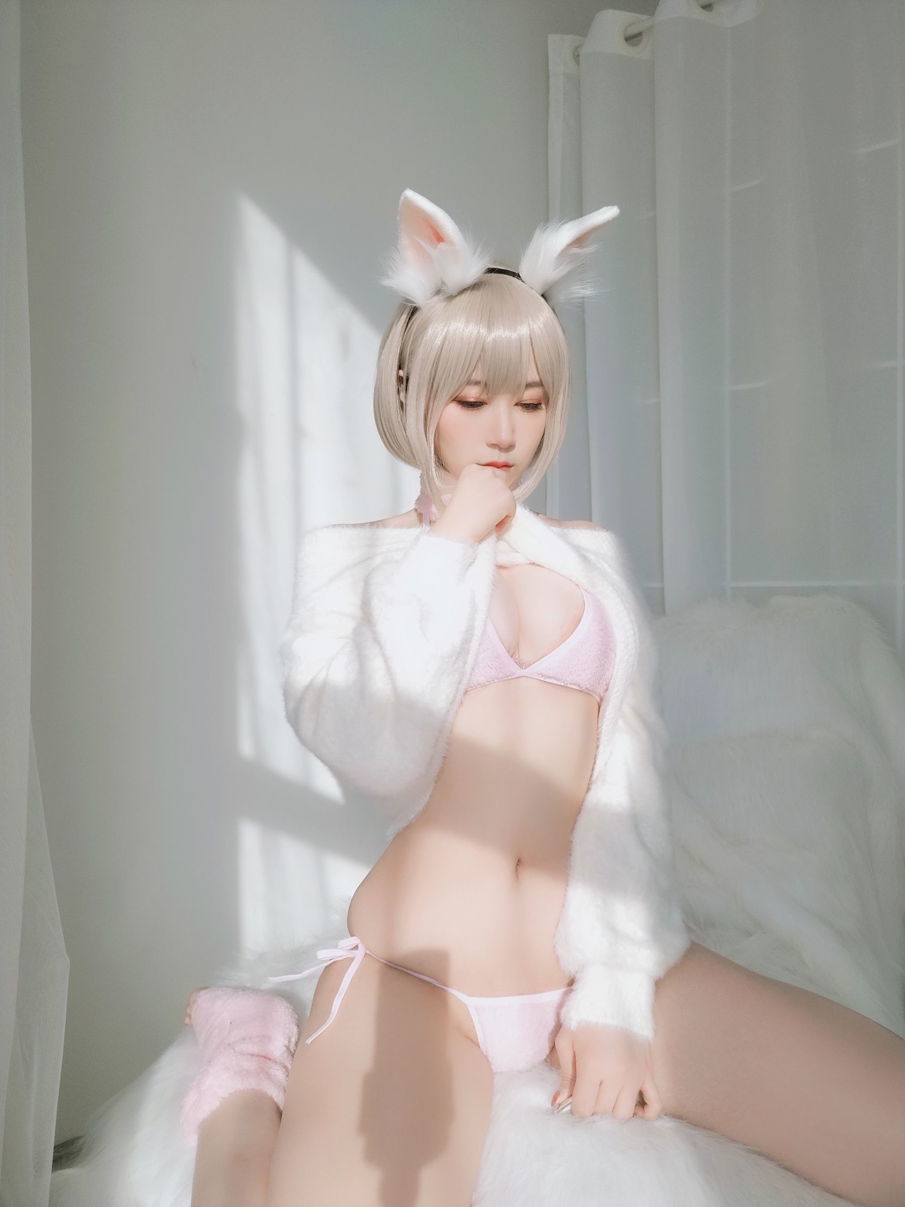 图片[4]-[COSPLAY] Coser小姐姐白银 – 小白兔-看套图