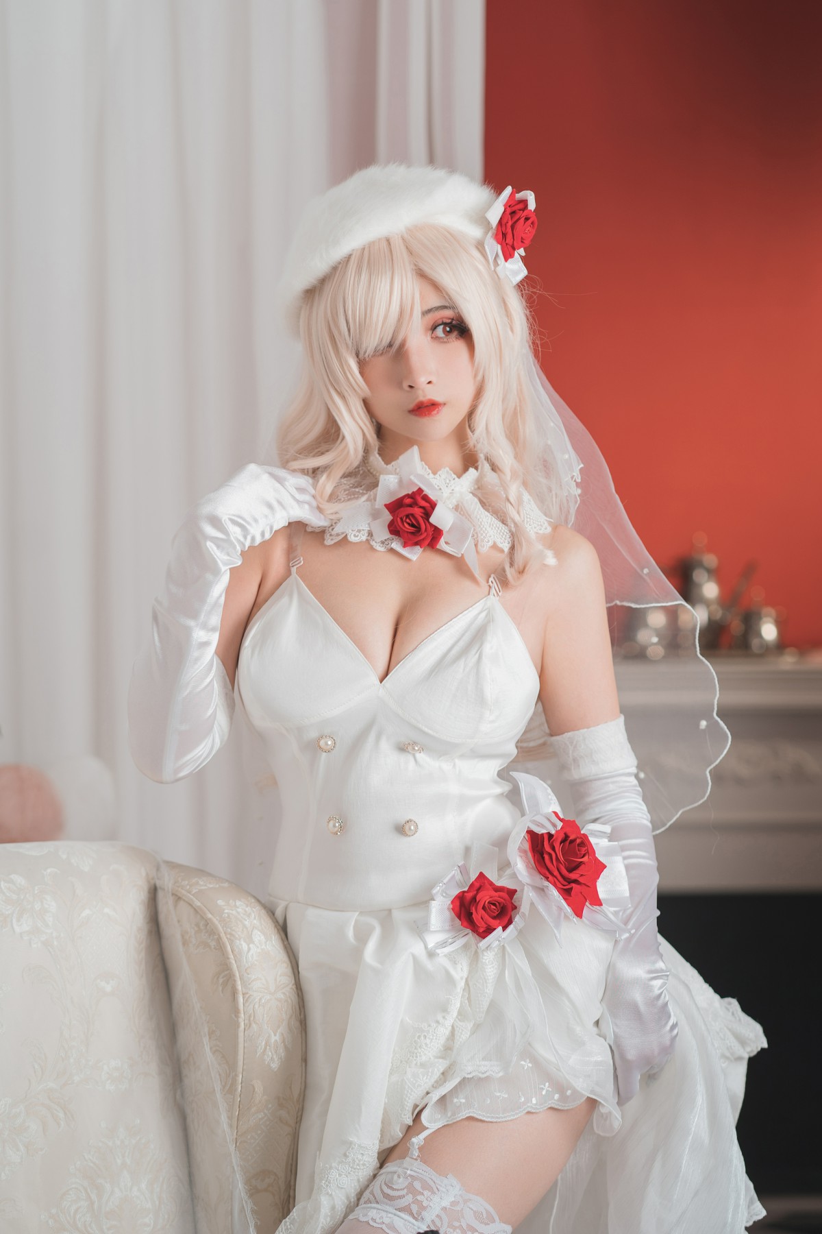 图片[2]-[COSPLAY]rioko凉凉子 – G36C花嫁-看套图