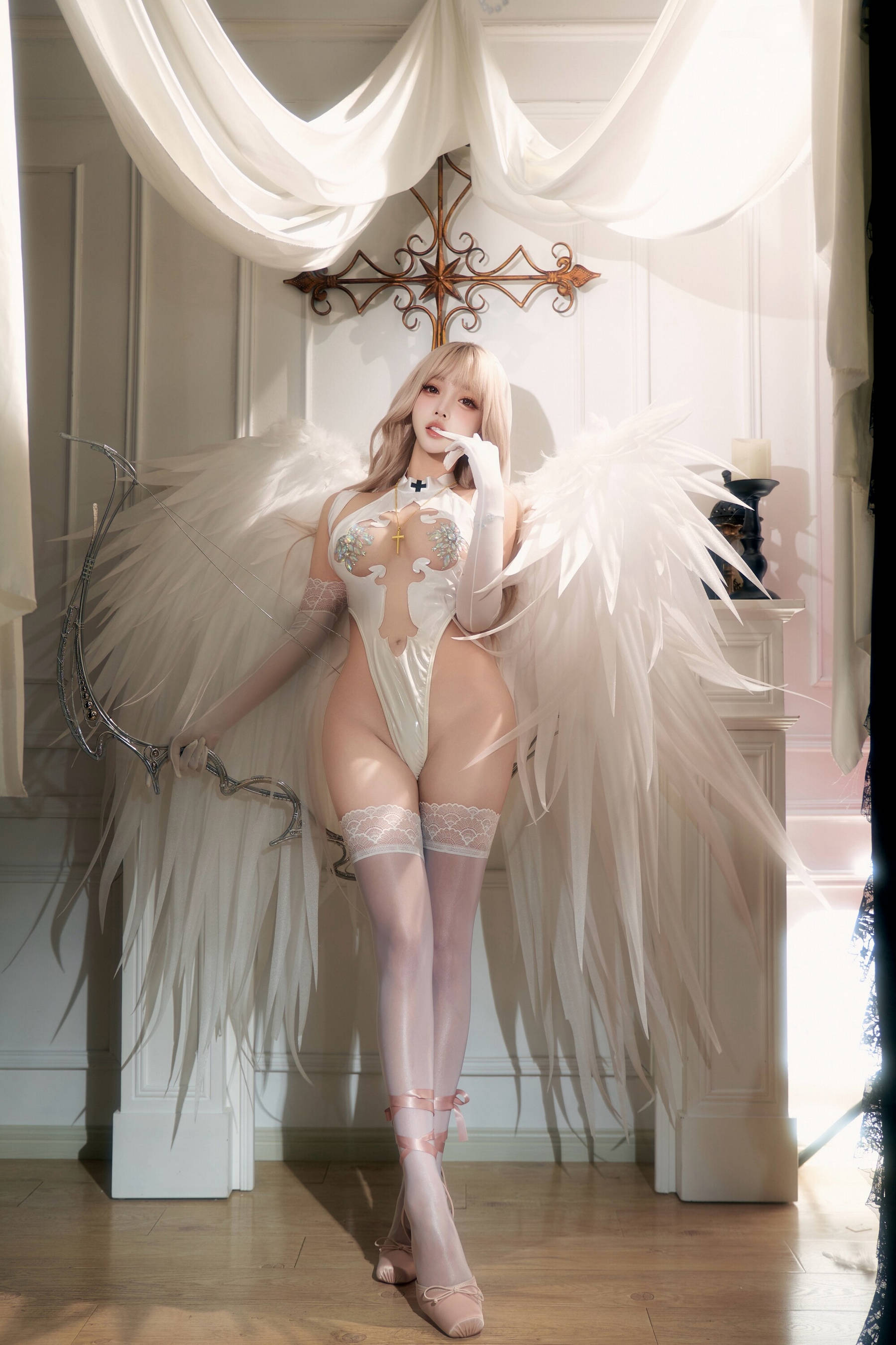 [COSPLAY]过期米线线喵 – 与神同行-看套图