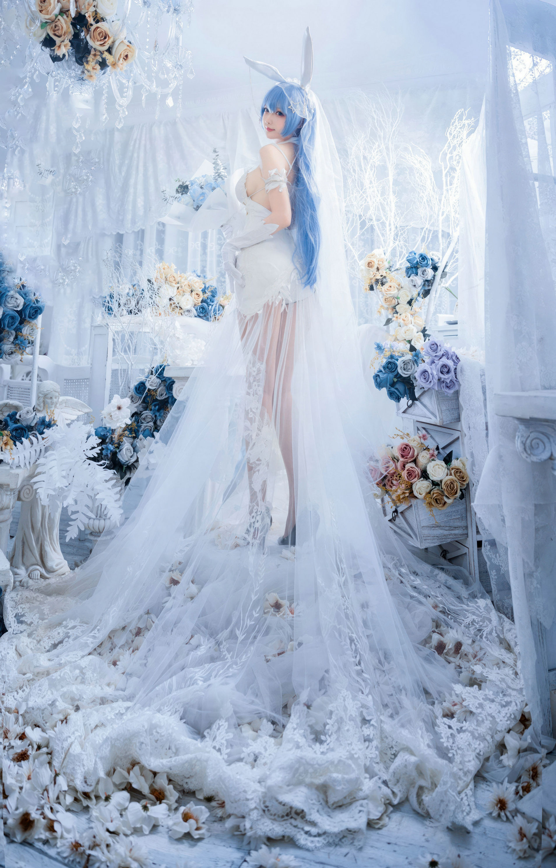 [COSPLAY] 南宫 – 新泽西 花园花嫁-看套图