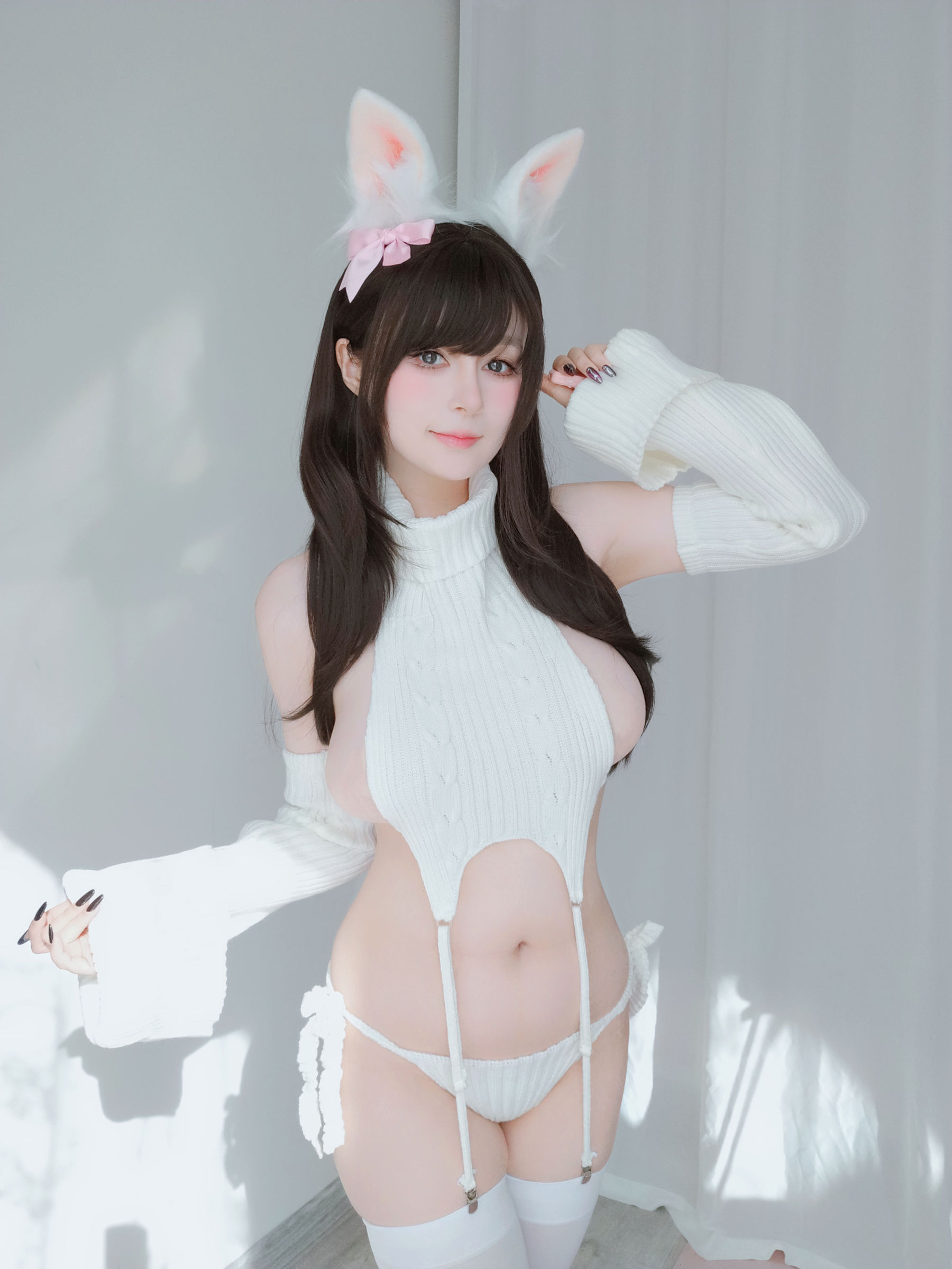 图片[3]Xiuren秀人写真高清美女套图写真下载-看套图[COSPLAY] Coser小姐姐白银 – 小兔子Xiuren秀人写真高清美女套图写真下载-看套图看套图