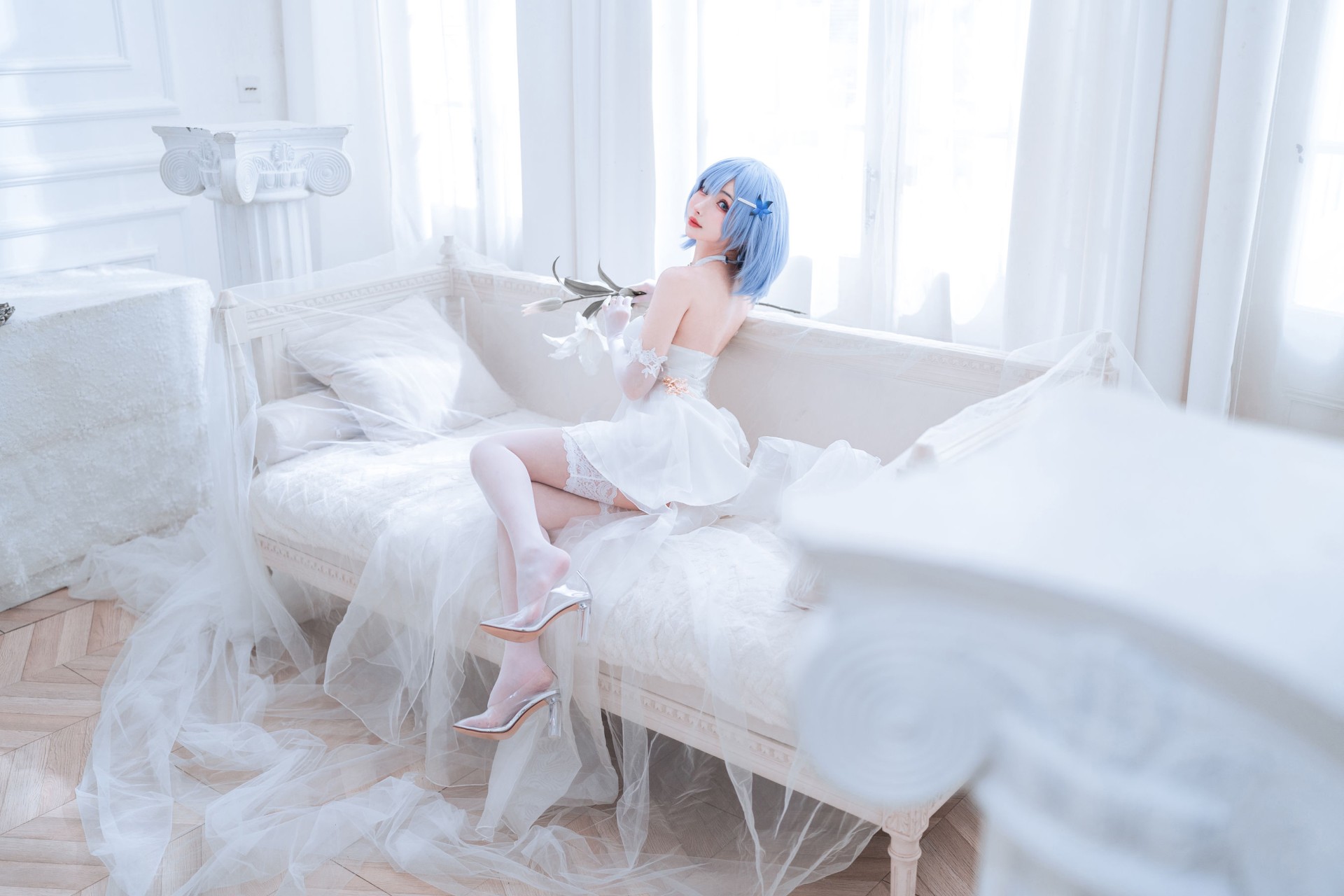 图片[3]-[COSPLAY]rioko凉凉子 – 恰巴耶夫 白骑兵的旋律礼服-看套图