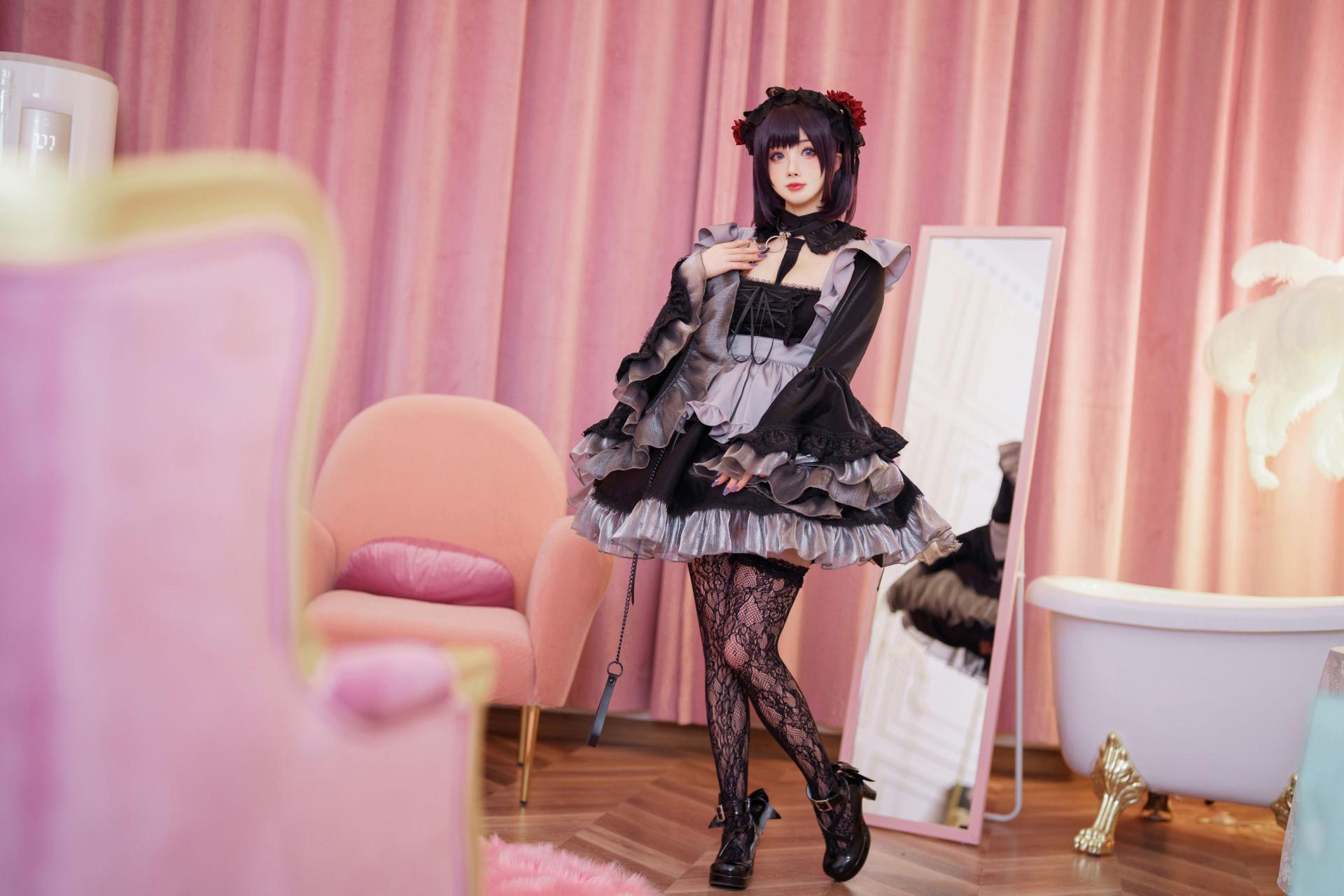 图片[3]-[COSPLAY]rioko凉凉子 – 黑江雫 耻辱俱乐部 小雫-看套图