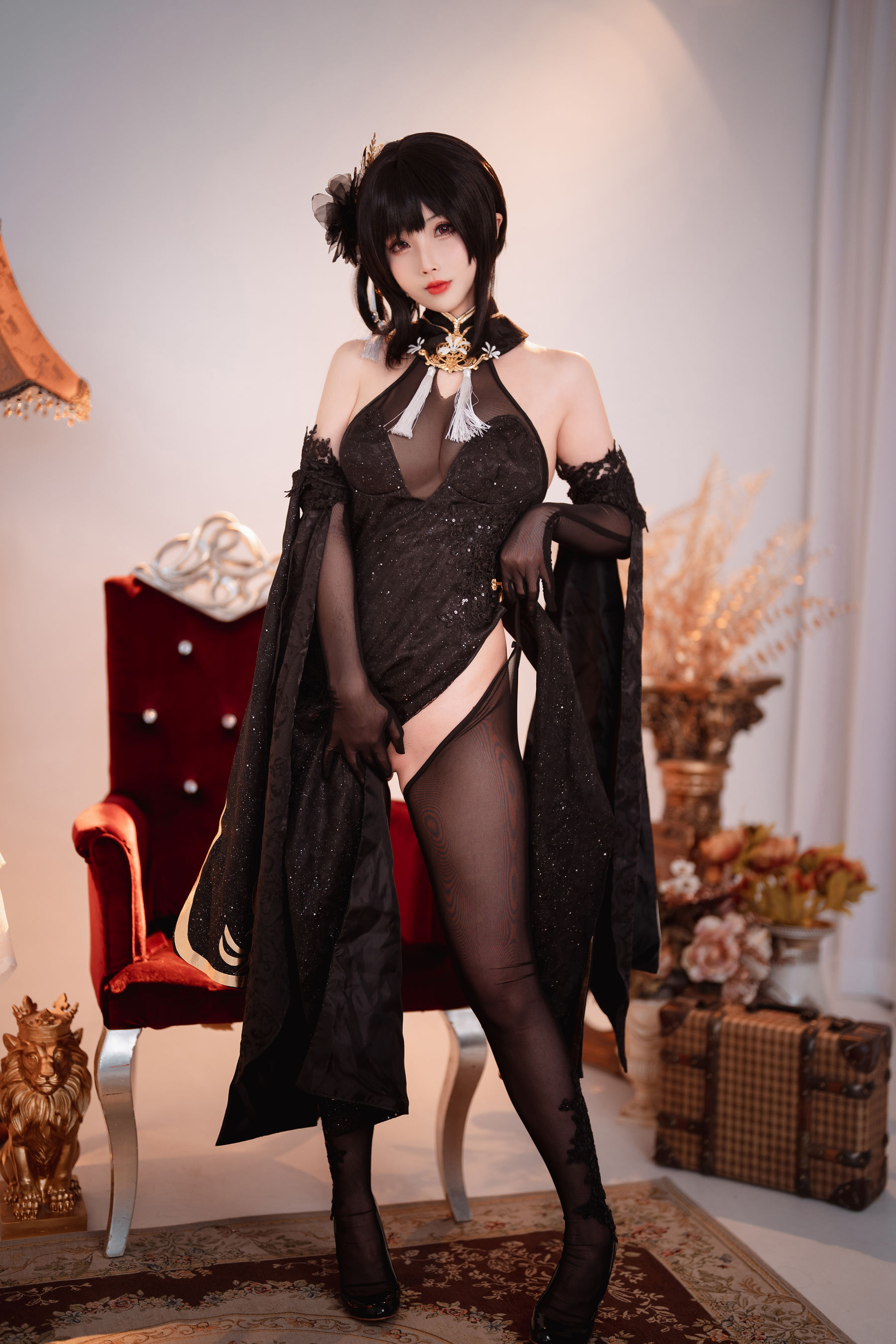 图片[5]-[COSPLAY]rioko凉凉子 – 黑白镇海-看套图