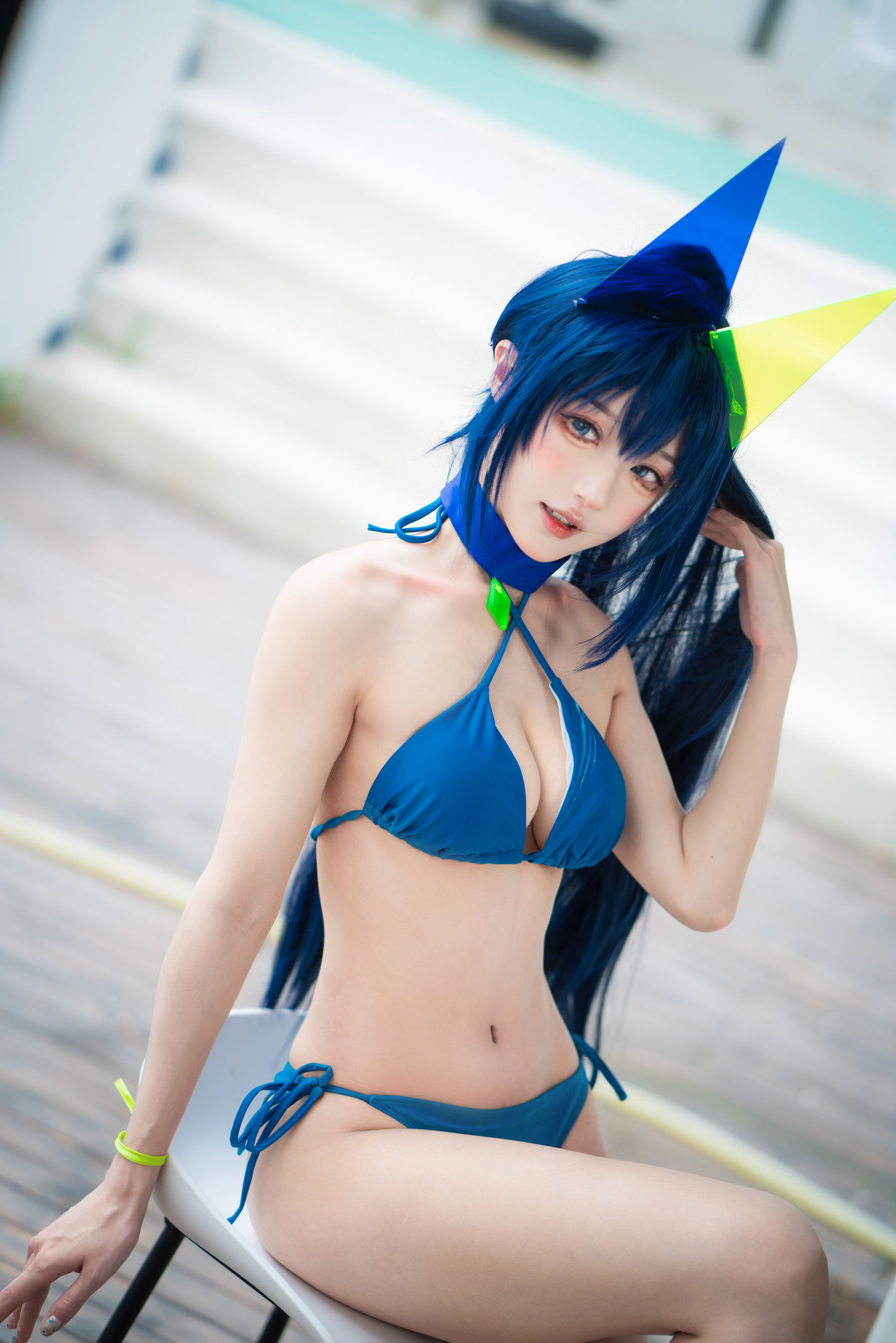 [COSPLAY]阿包也是兔娘 – 花园泳装-看套图