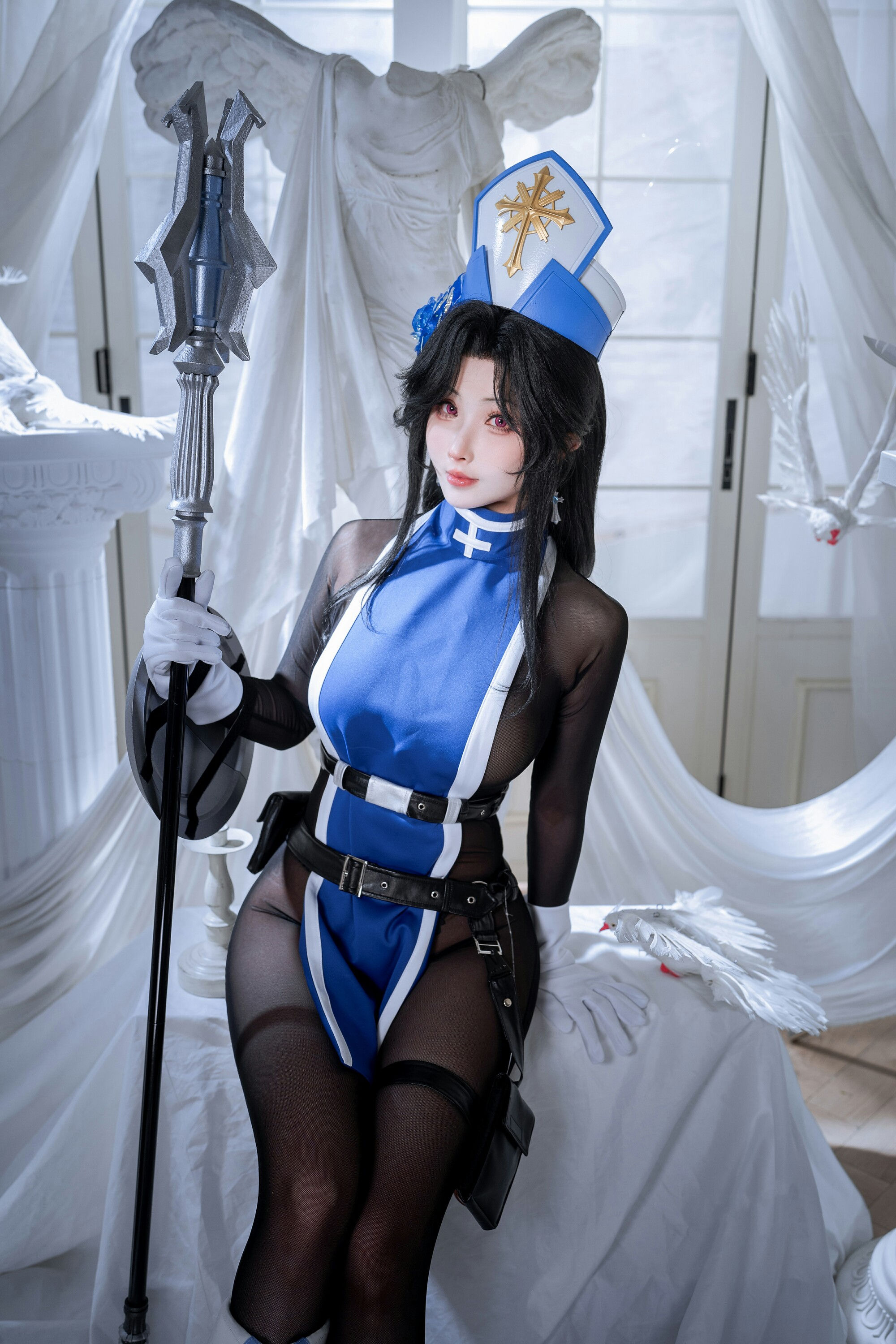 图片[5]Xiuren秀人写真高清美女套图写真下载-看套图[COSPLAY]rioko凉凉子 – Nikke胜利女神 梅登冰玫瑰Xiuren秀人写真高清美女套图写真下载-看套图看套图