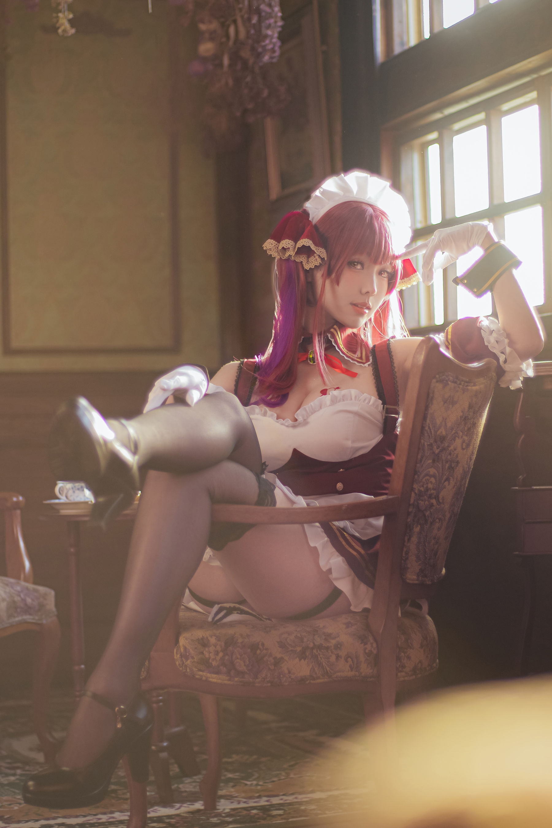 图片[5]Xiuren秀人写真高清美女套图写真下载-看套图[COSPLAY] Ely_eee(ElyEE子) – B-Hoshou Marine MaidXiuren秀人写真高清美女套图写真下载-看套图看套图
