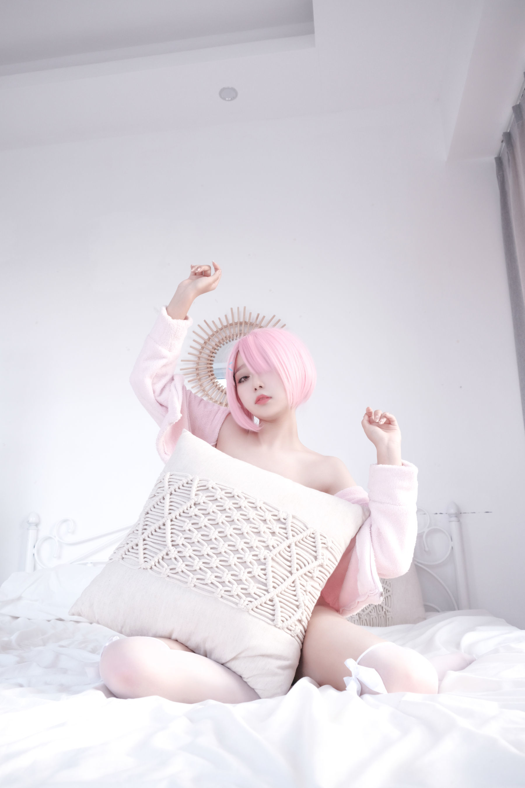 图片[3]-[COSPLAY]eloise软软 – 纯欲拉姆-看套图