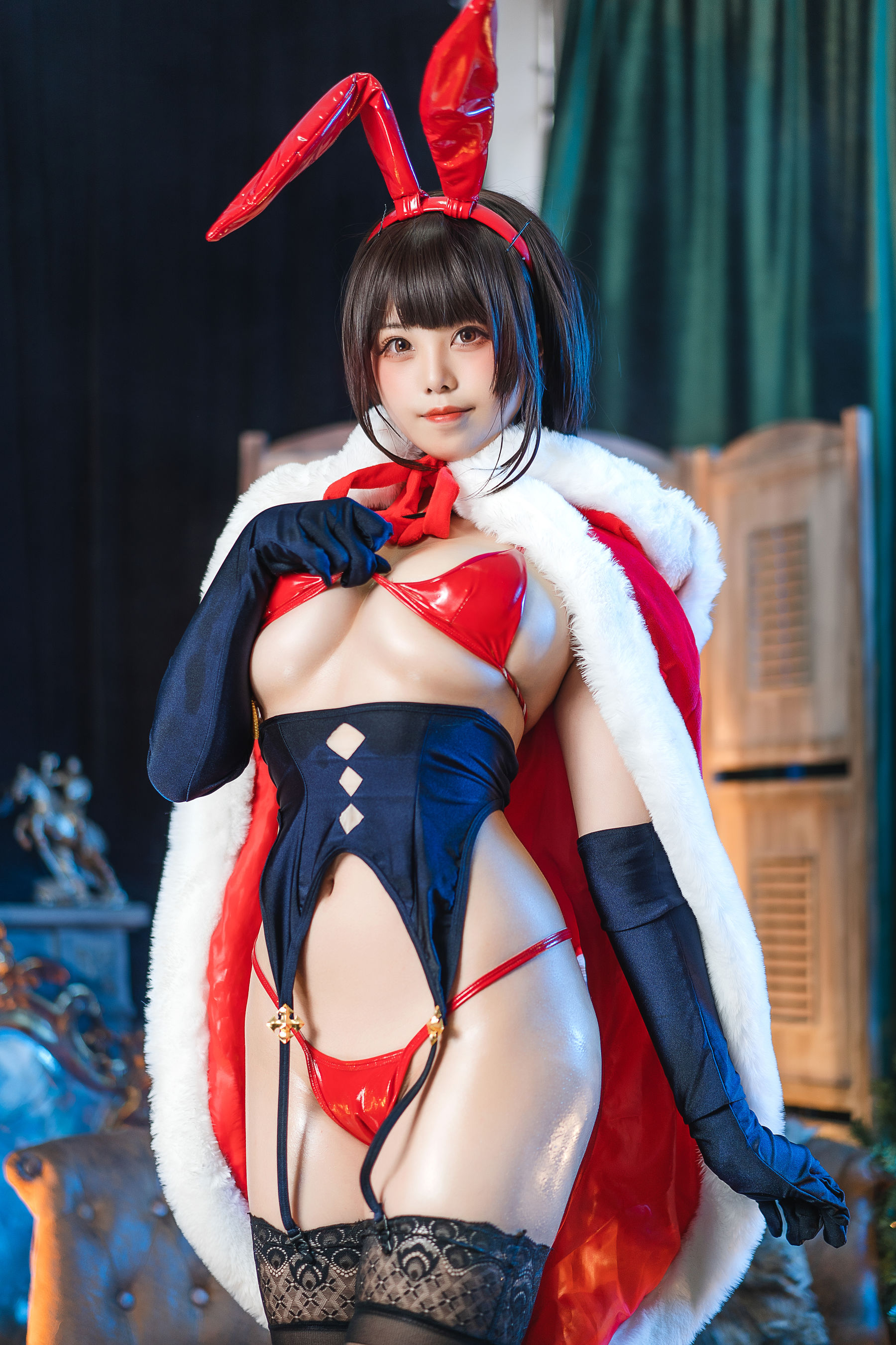 图片[5]-[COSPLAY]蜜汁猫裘 – 魔太郎圣诞-看套图