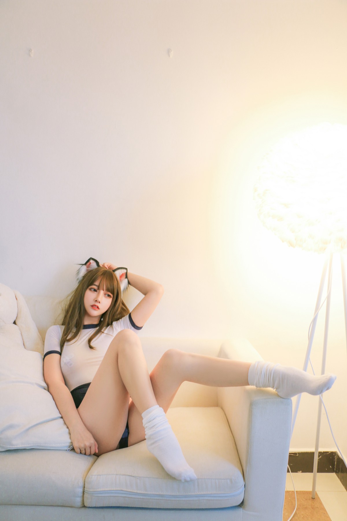 图片[2]-[COSPLAY]过期米线线喵 – 体操服-看套图