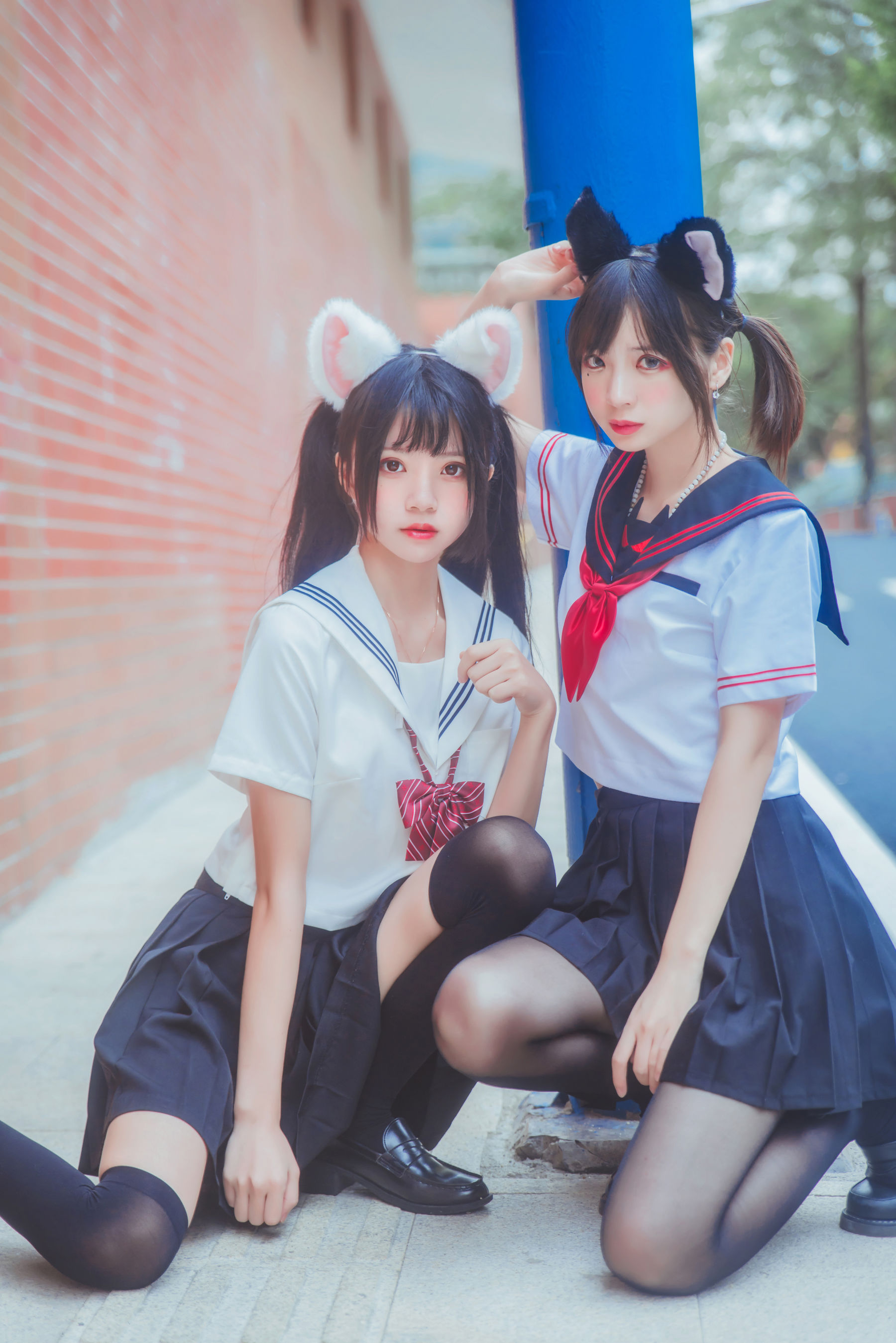 图片[5]-[COSPLAY] 桜桃喵 疯猫ss – JK百合2-看套图