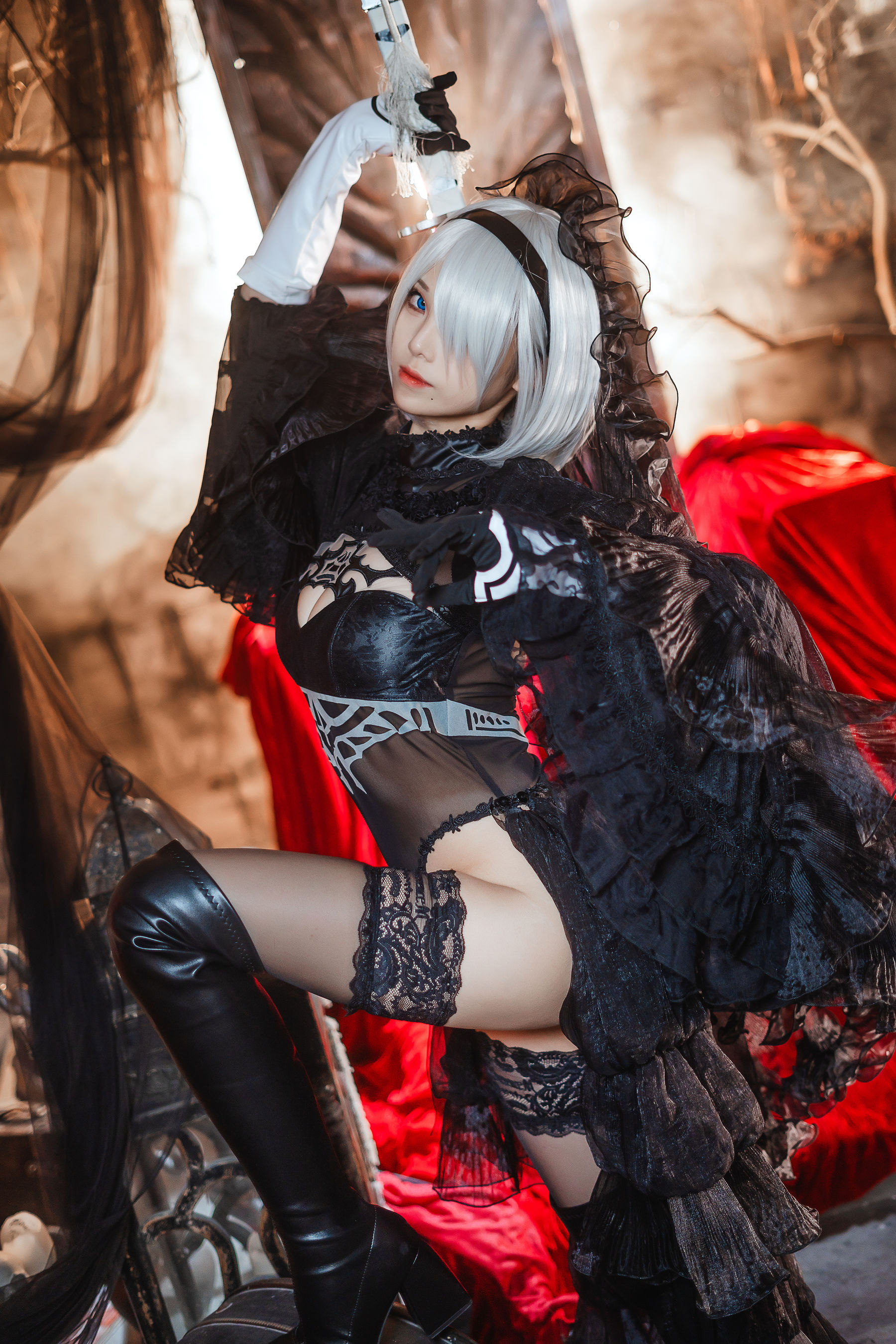 图片[5]-[COSPLAY]蜜汁猫裘 – 2B-看套图