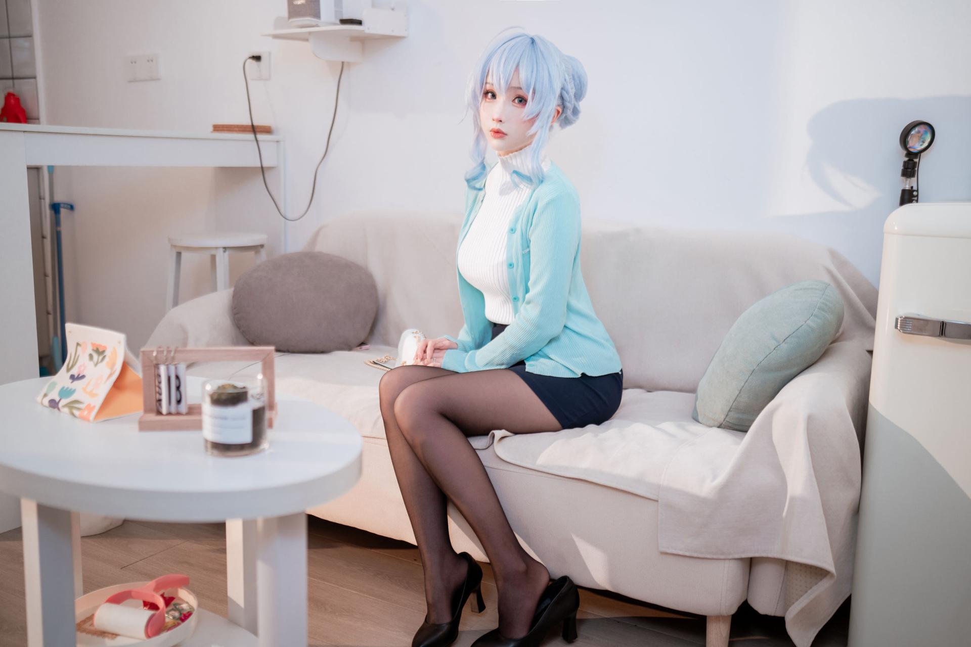 图片[2]-[COSPLAY]rioko凉凉子 – 雪女-看套图