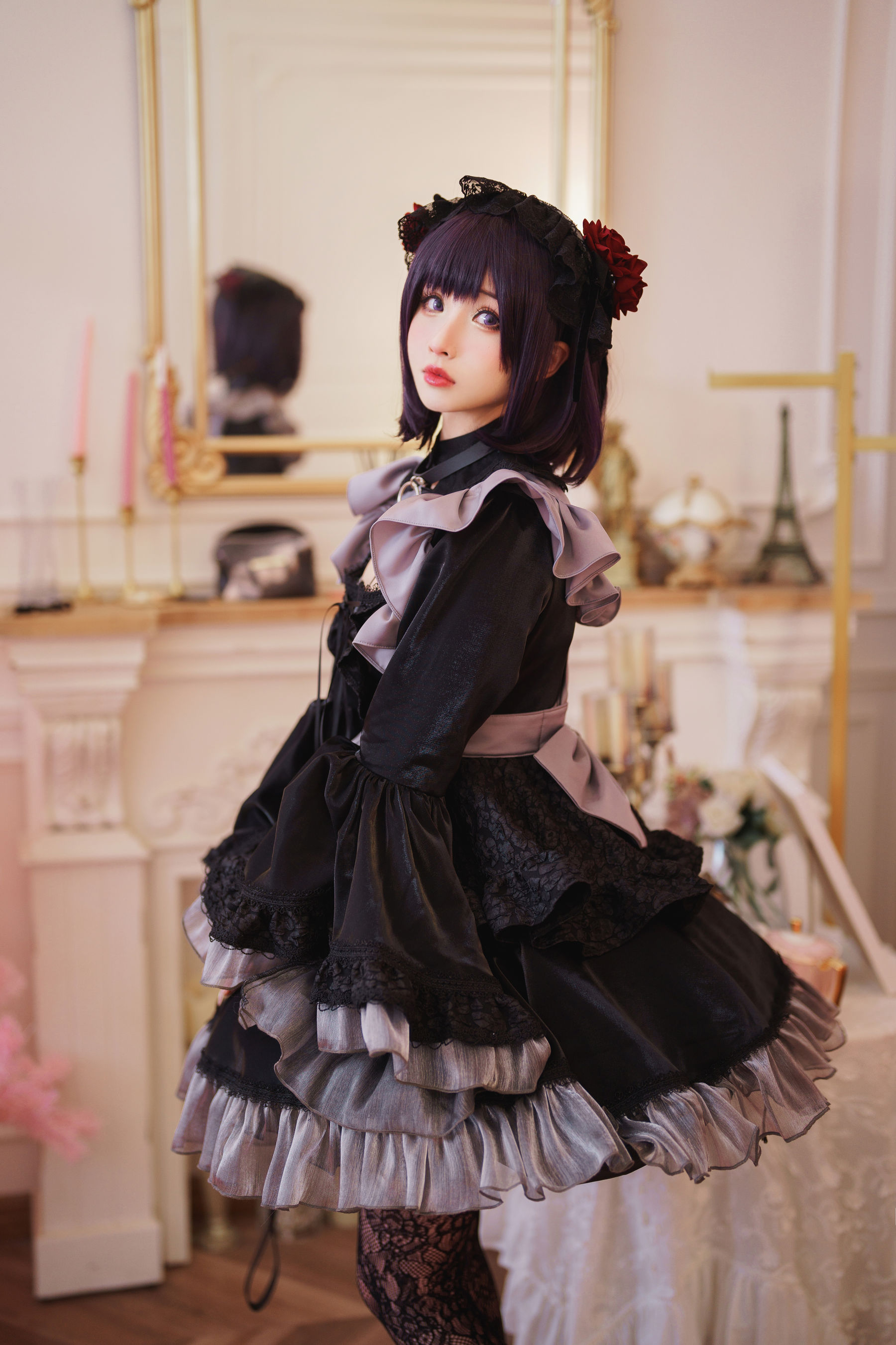 [COSPLAY]rioko凉凉子 – 黑江雫 耻辱俱乐部 小雫-看套图