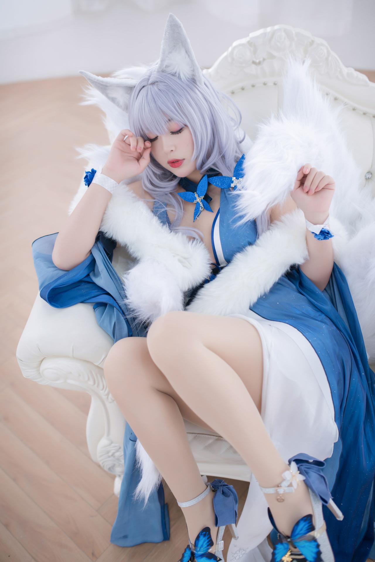 图片[2]-[COSPLAY]萌系小姐姐-白烨 – 信浓睡衣诱惑-看套图