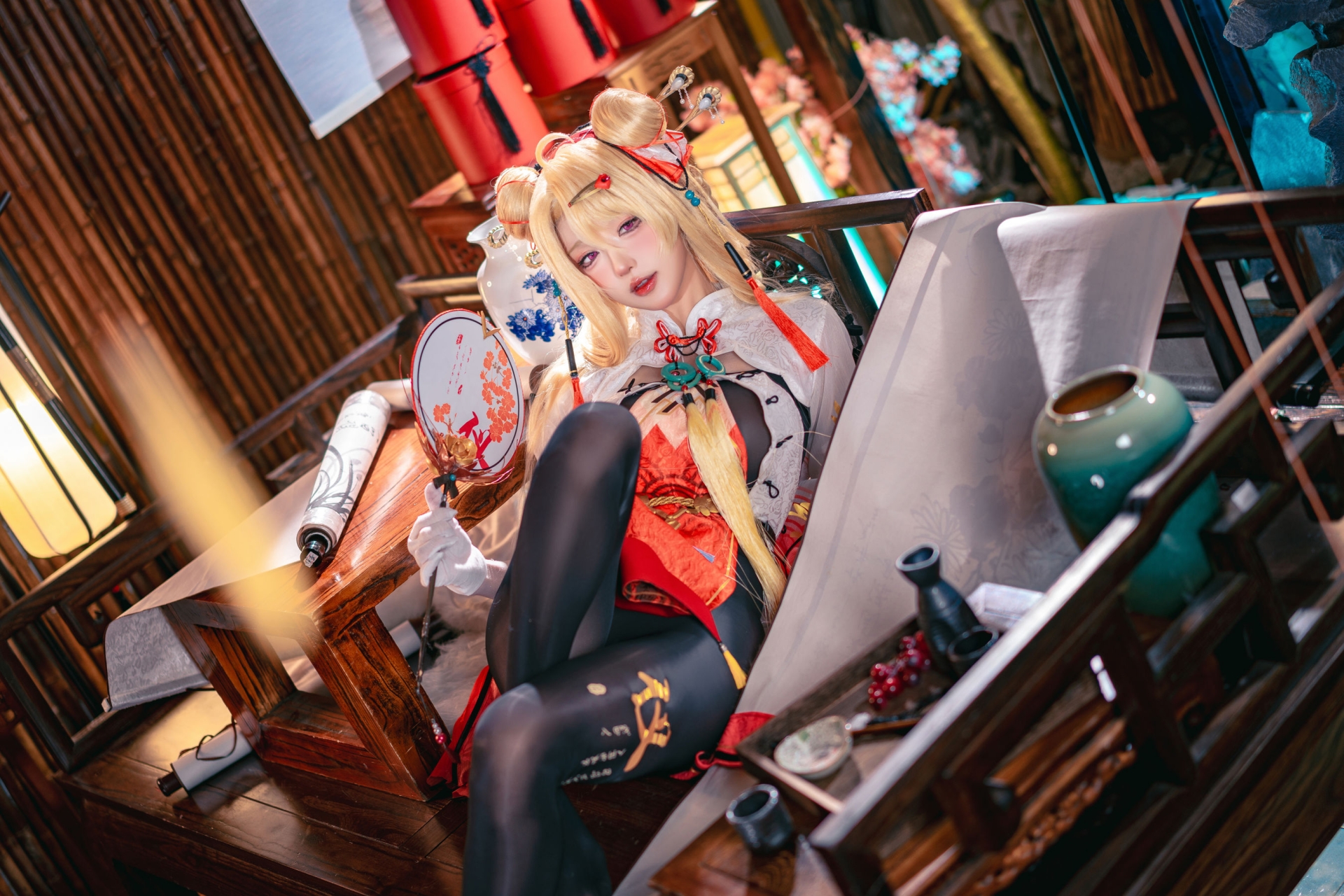 [COSPLAY]阿包也是兔娘 – 交错战线 咎瓦尤斯-看套图