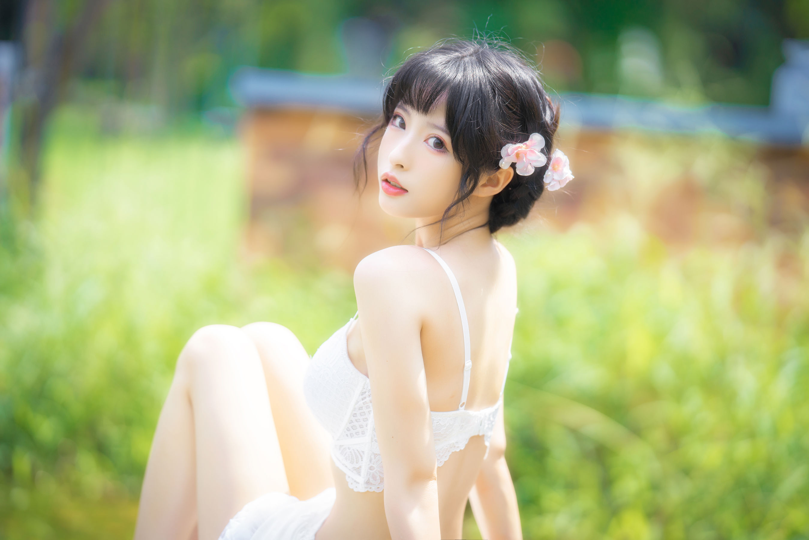 图片[2]-[COSPLAY] 清水由乃 蕾丝花园-看套图