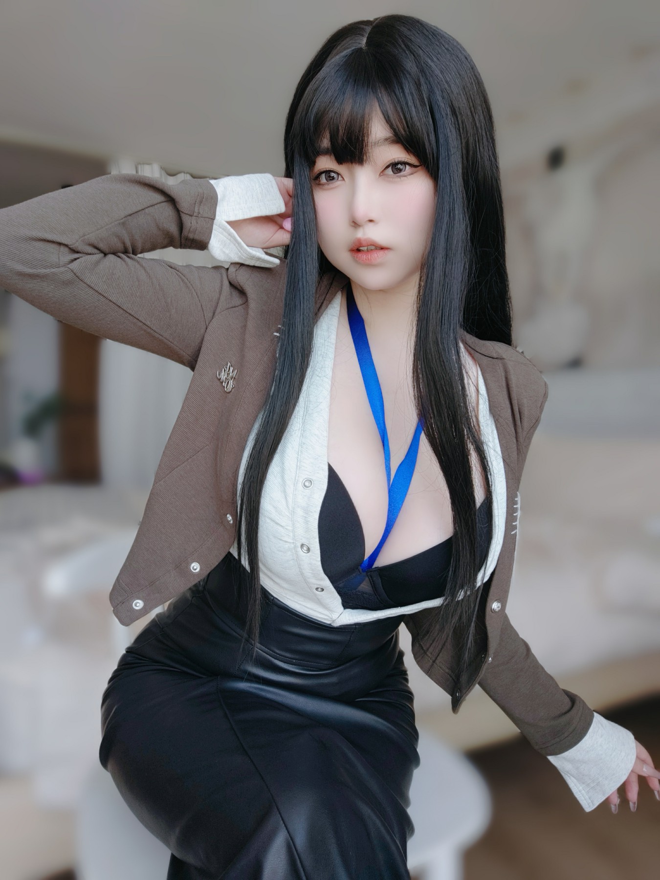 图片[5]Xiuren秀人写真高清美女套图写真下载-看套图[COSPLAY]女主K – 上司的秘密Xiuren秀人写真高清美女套图写真下载-看套图看套图