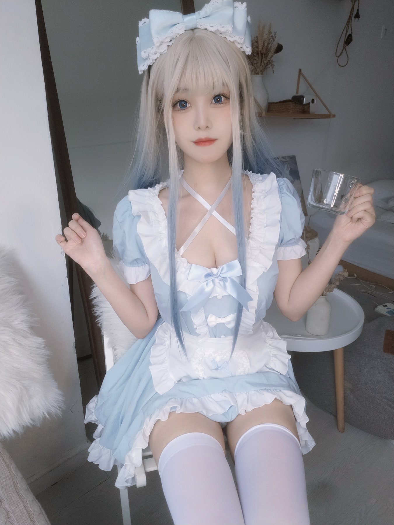图片[3]-[COSPLAY]蜜汁猫裘 – 蓝Baby-看套图