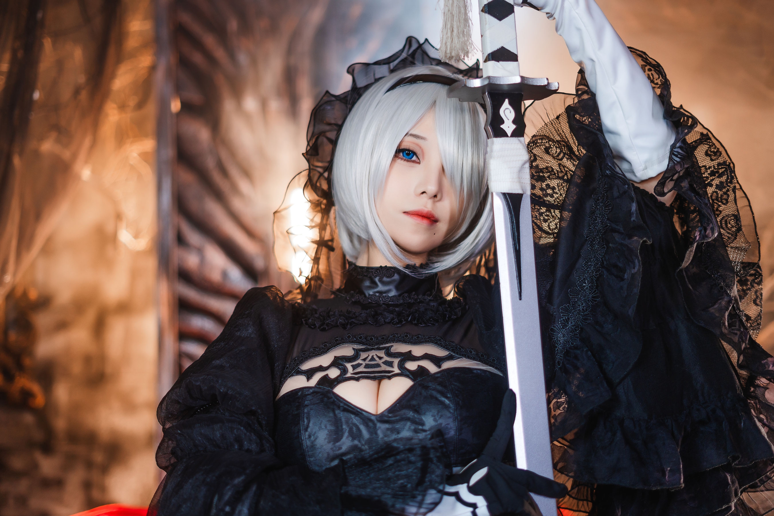 图片[4]-[COSPLAY]蜜汁猫裘 – 2B-看套图
