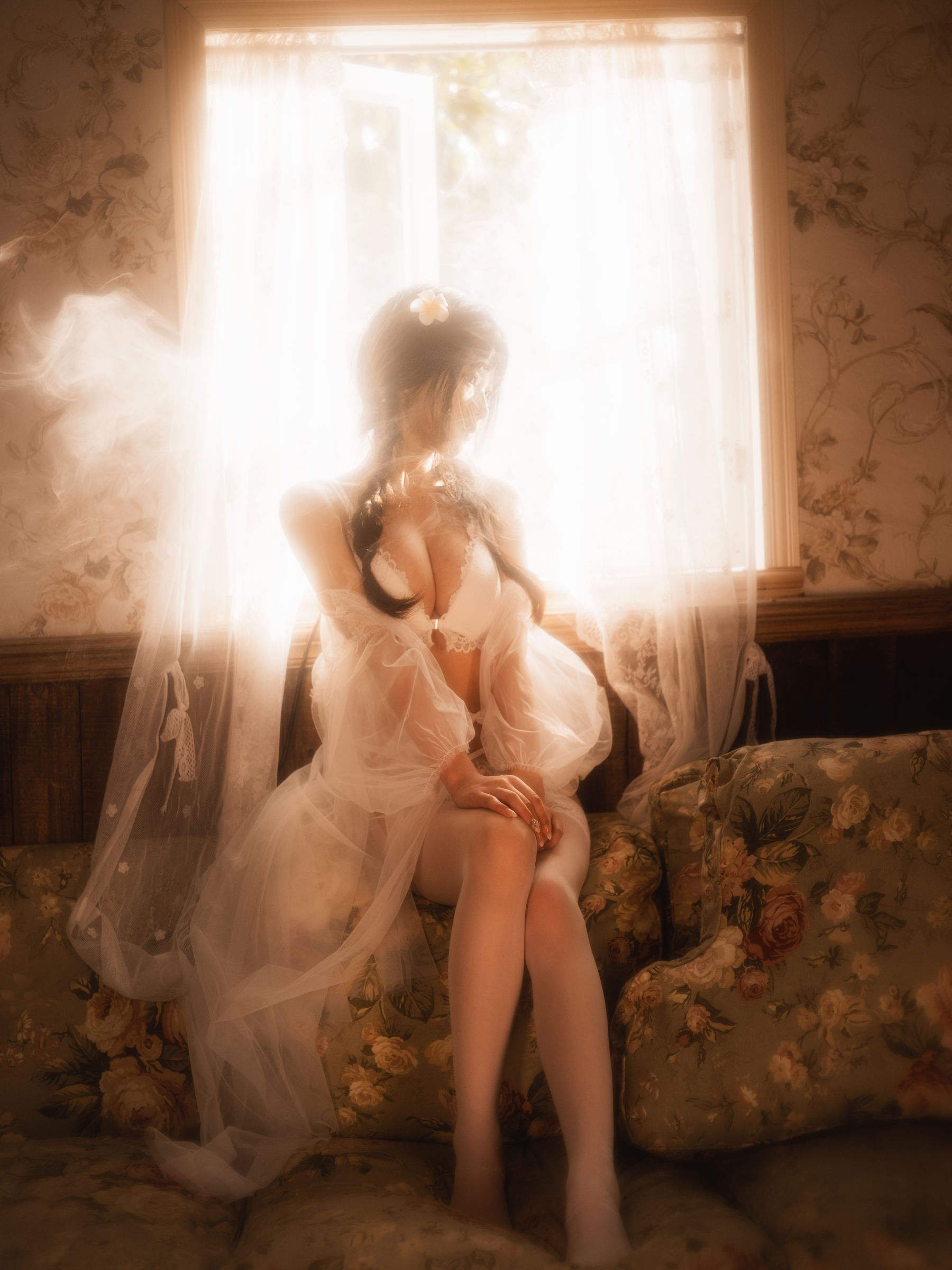 图片[4]-[COSPLAY] 清水由乃 法式内衣-看套图