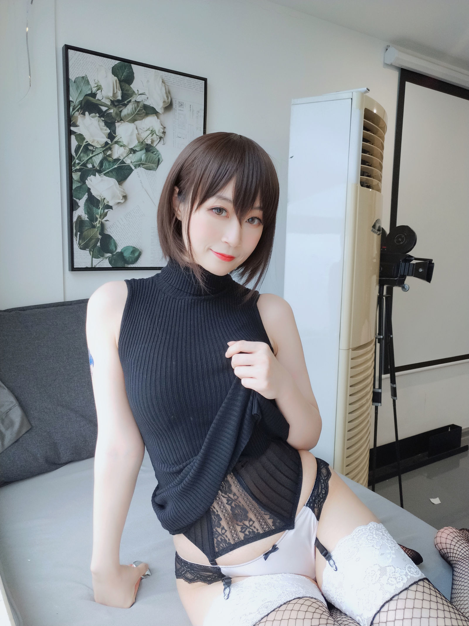 图片[4]-[COSPLAY] Coser小姐姐白银 – 黑色包臀裙-看套图