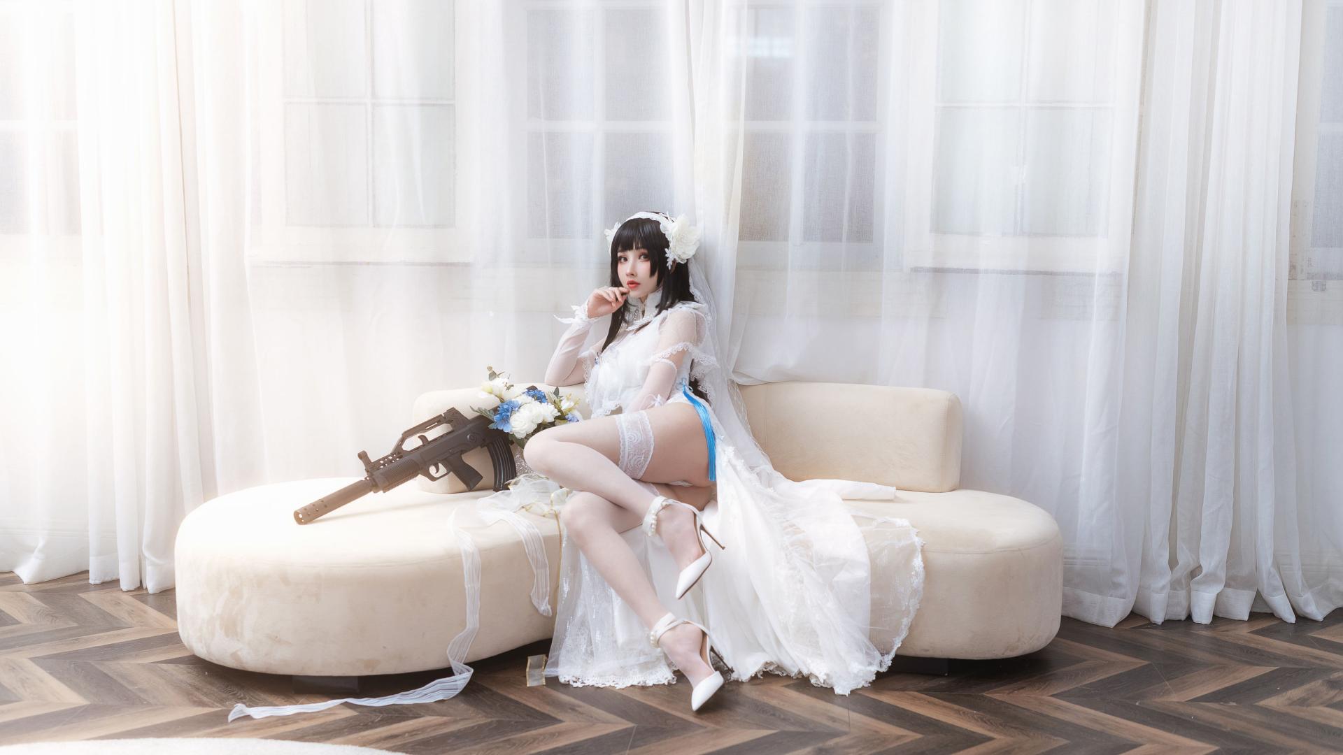 图片[2]-[COSPLAY]rioko凉凉子 – 95花嫁-看套图