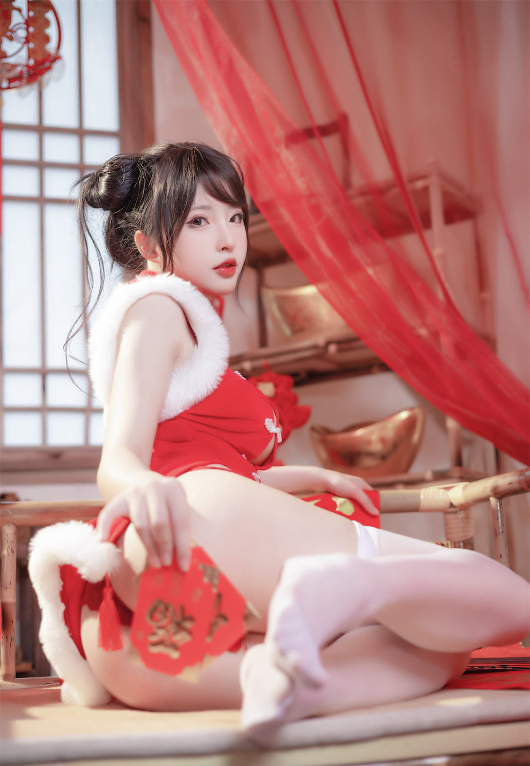 图片[4]-[COSPLAY] 清水由乃 祝您新年快乐-看套图