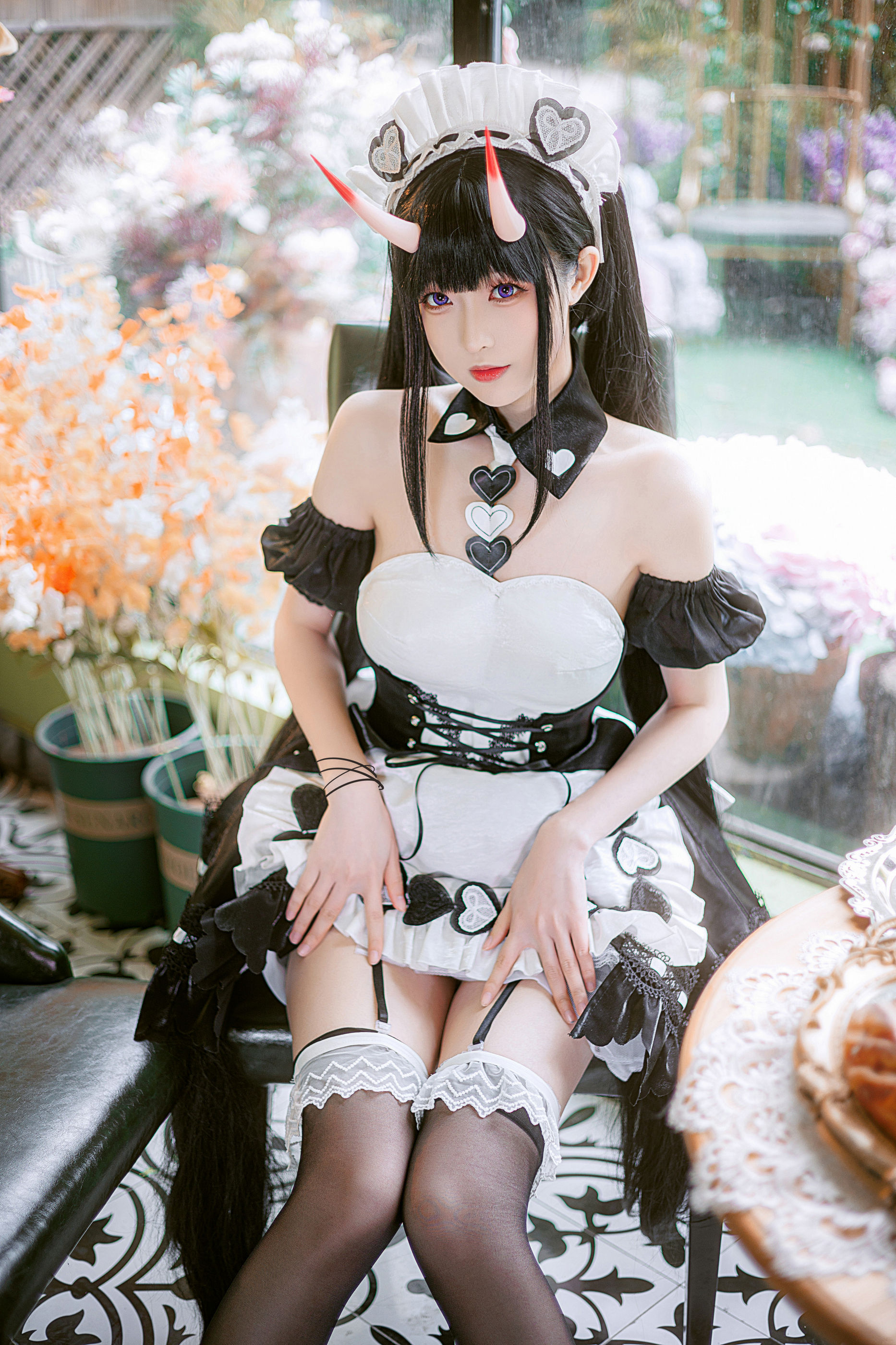 [COSPLAY] 南宫 – 能代女仆Xiuren秀人写真高清美女套图写真下载-看套图看套图