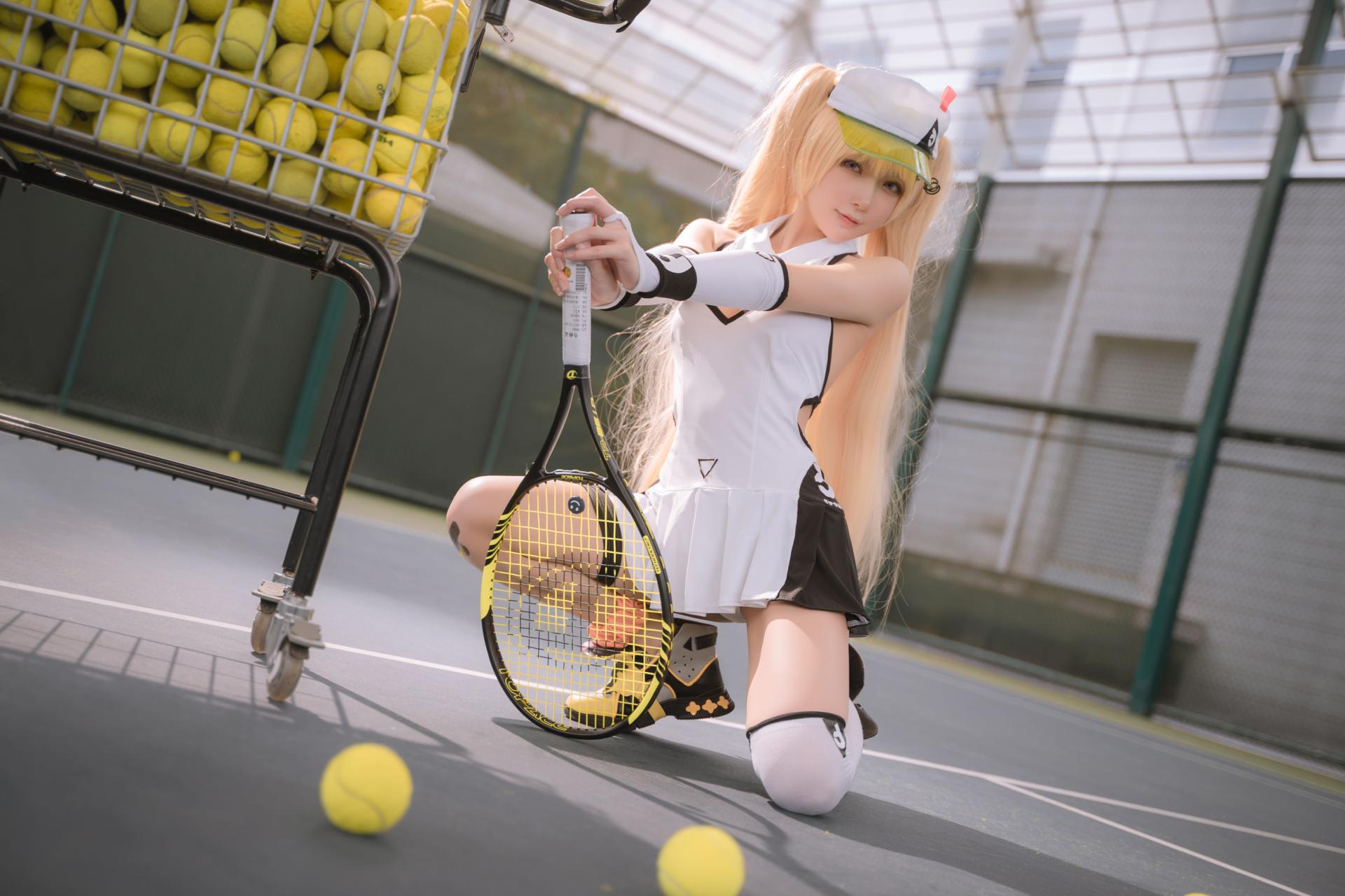 图片[2]-[COSPLAY]阿包也是兔娘 – 贝奇网球服-看套图