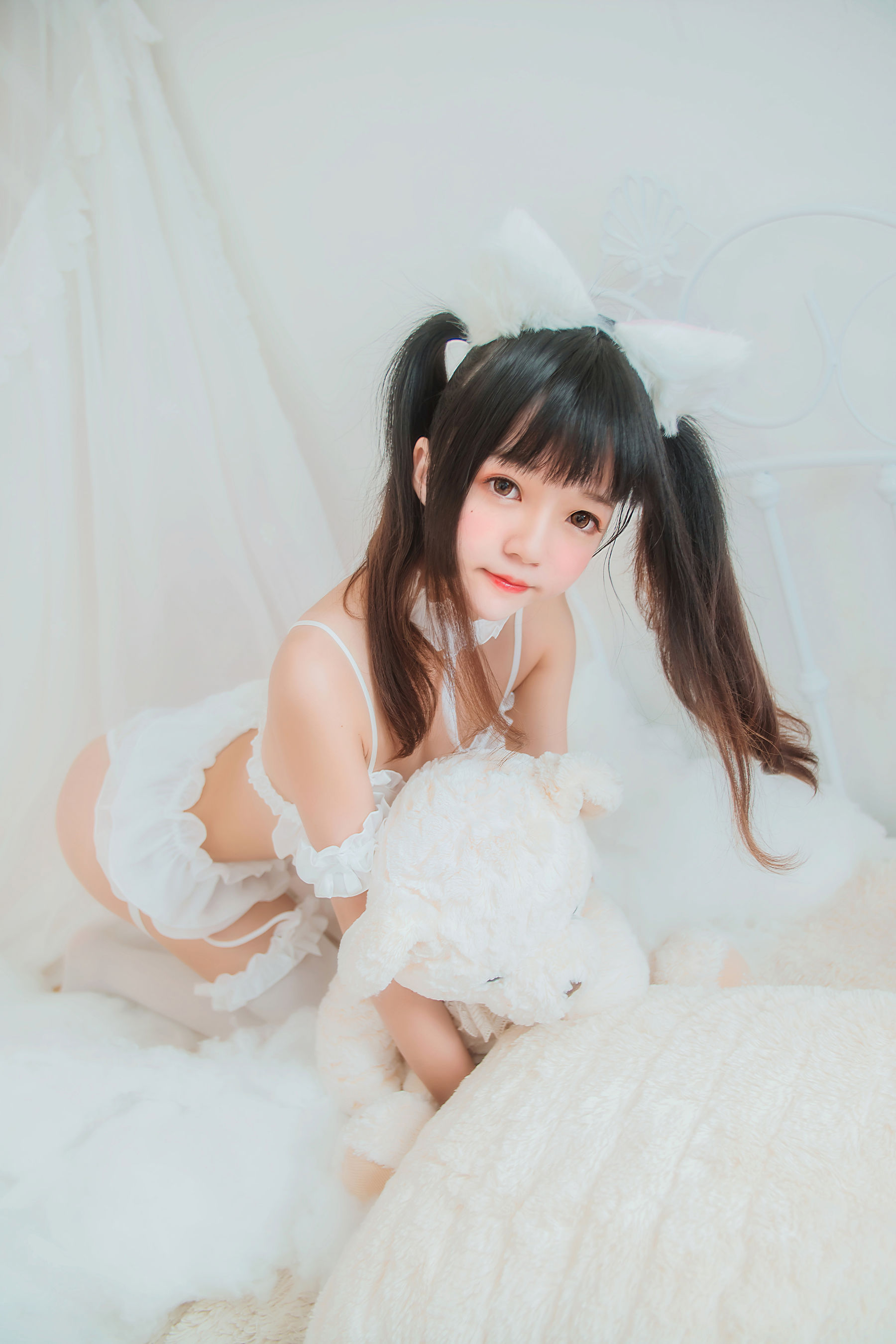 图片[4]-[COSPLAY] 桜桃喵 – 白猫-看套图