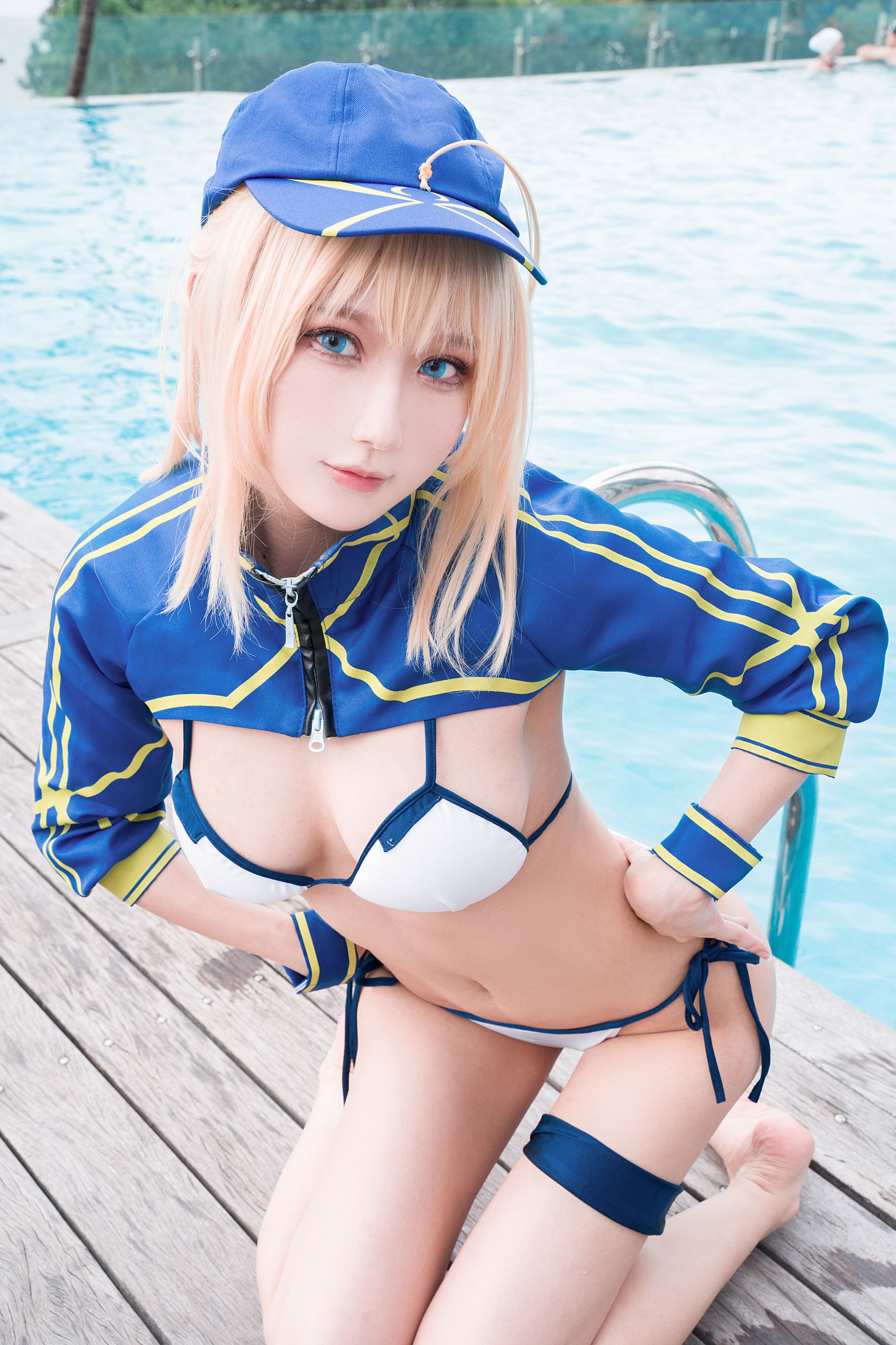 图片[4]-[COSPLAY]阿包也是兔娘 – 谜之女主角X毛水着-看套图
