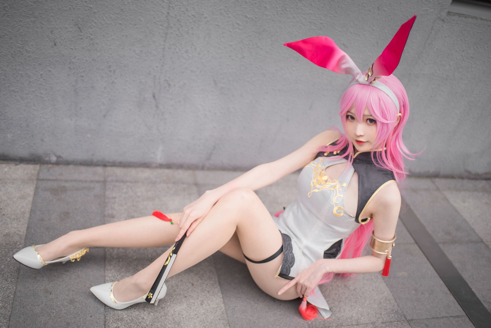 图片[2]-[COSPLAY] 南宫 – 粉红兔女郎-看套图
