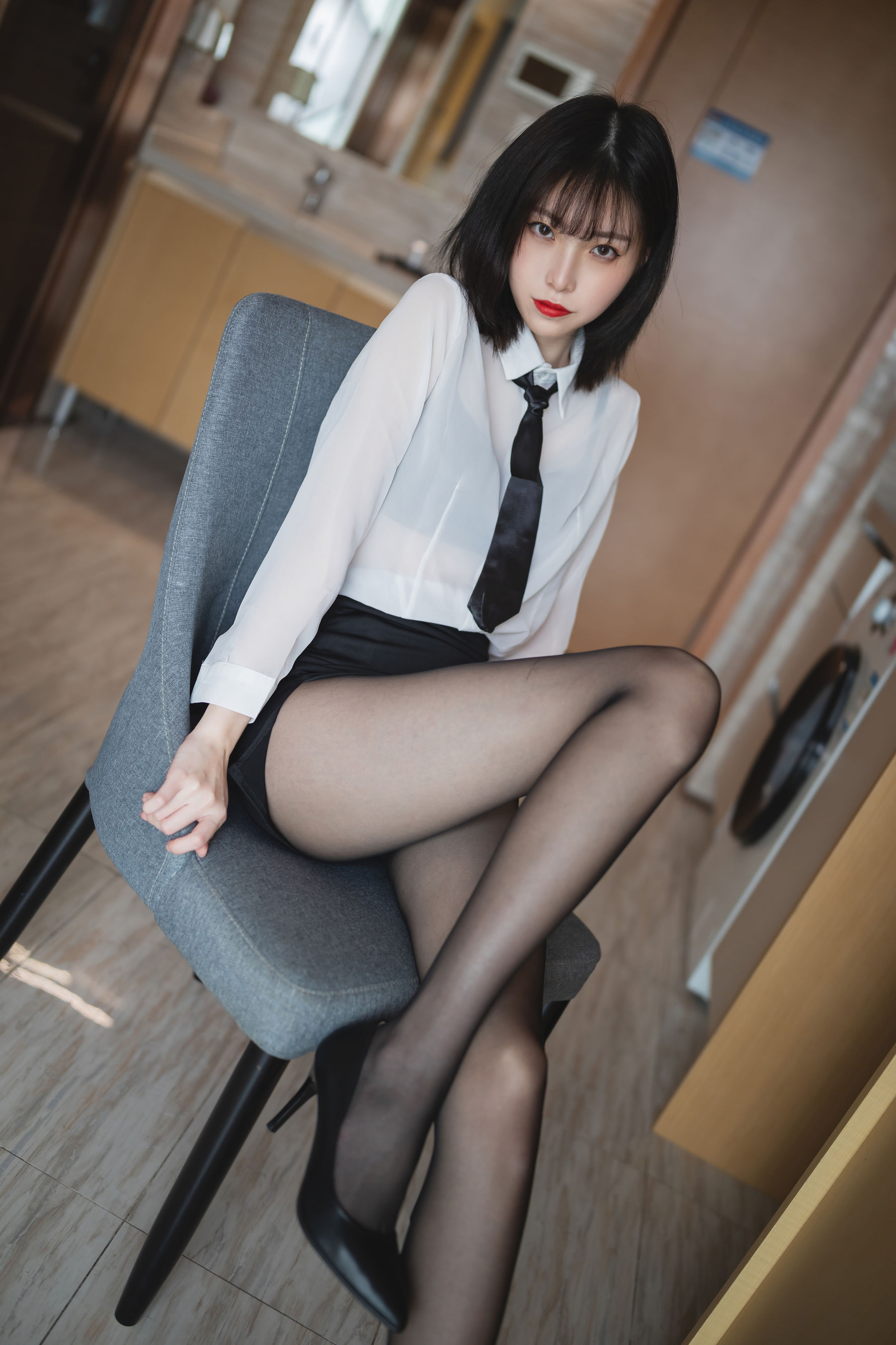 [COSPLAY]许岚 – OL制服-看套图