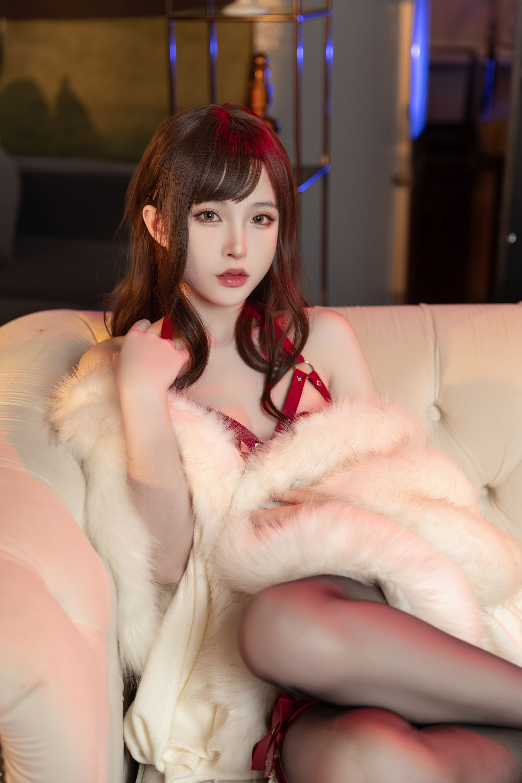 图片[2]-[COSPLAY] 清水由乃 蝴蝶结礼物-看套图